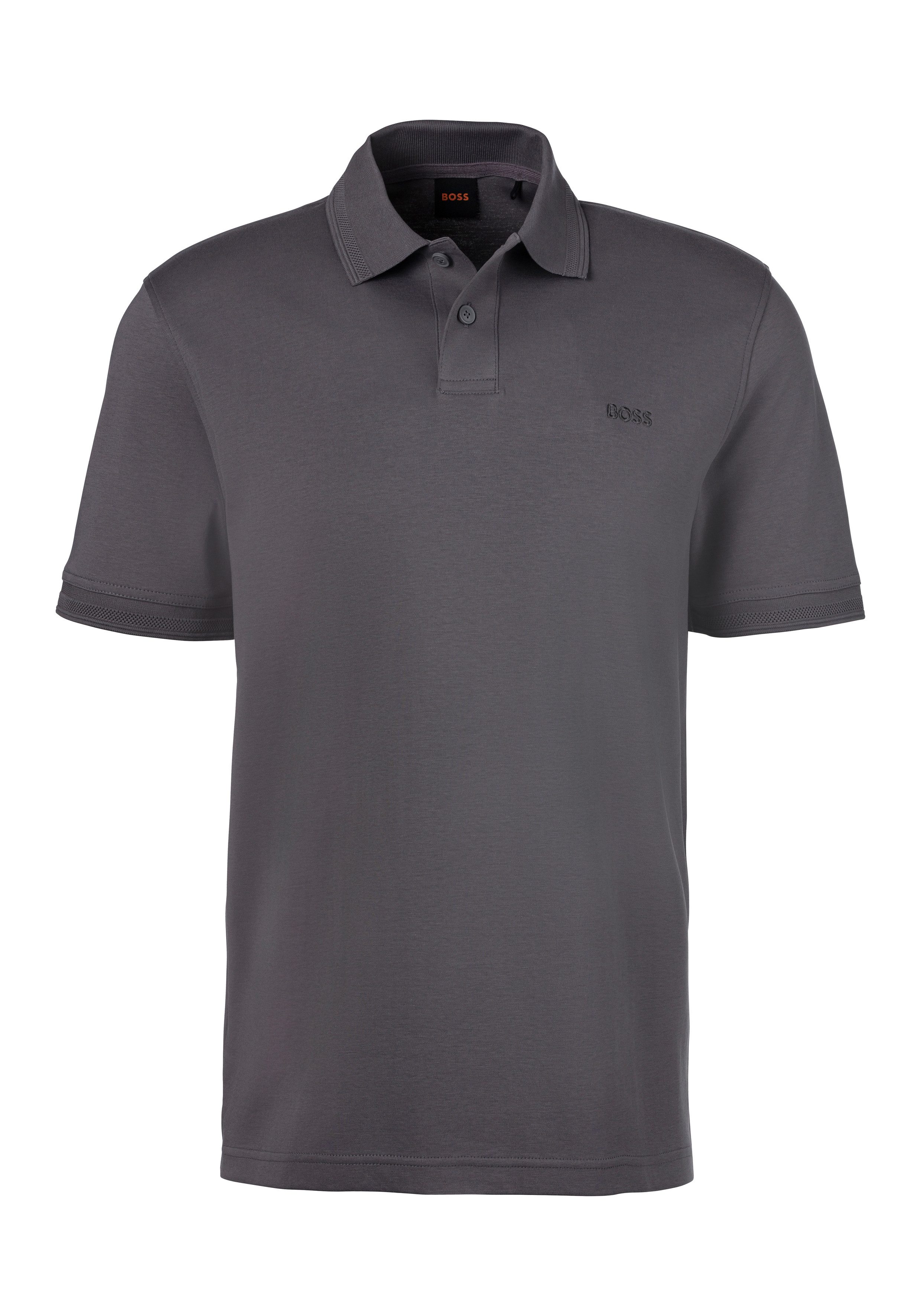 Boss Orange Poloshirt Pe_Interlock met een polokraag