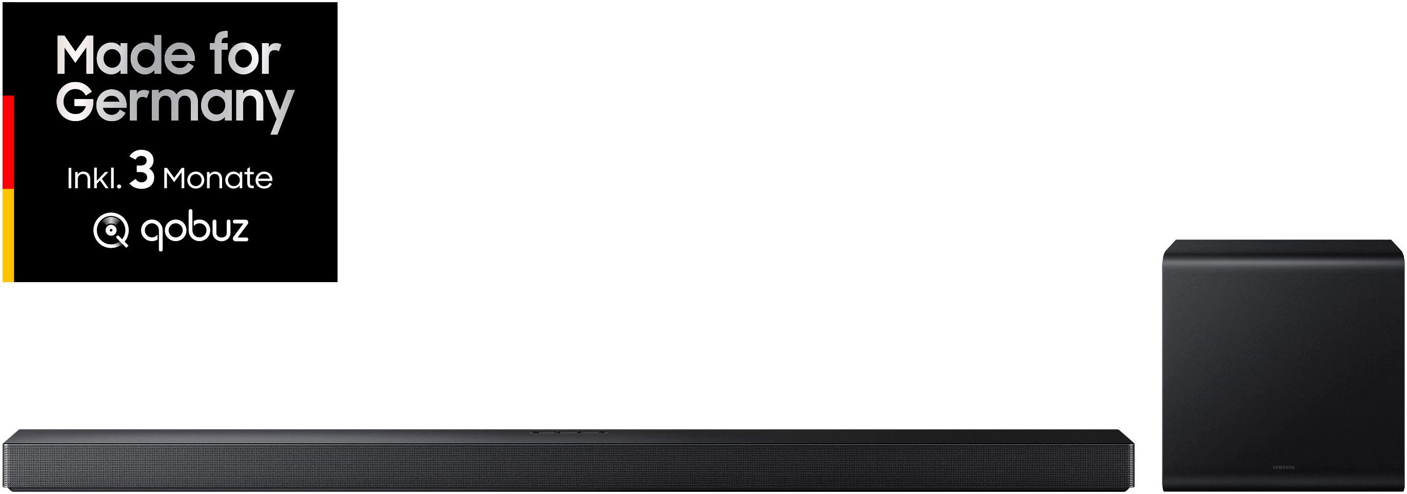 Samsung Soundbar HW-QS710GF Q-soundbar 3.1.2-kanaals geluidsysteem, spacefit sound pro, flexibele positionering