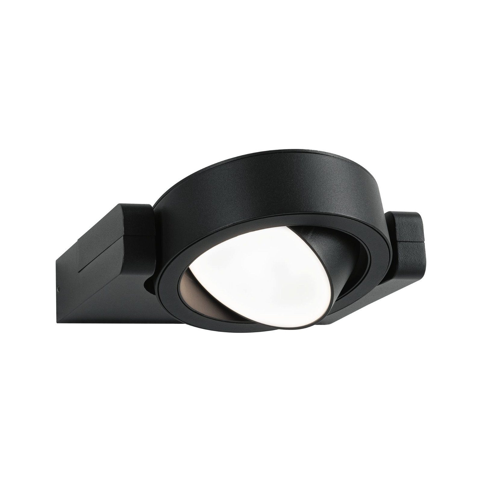 Paulmann Led-wandlamp voor buiten Swivea IP44 183x206mm 3000K 8W 440lm 230V Antraciet Aluminium (1 stuk)