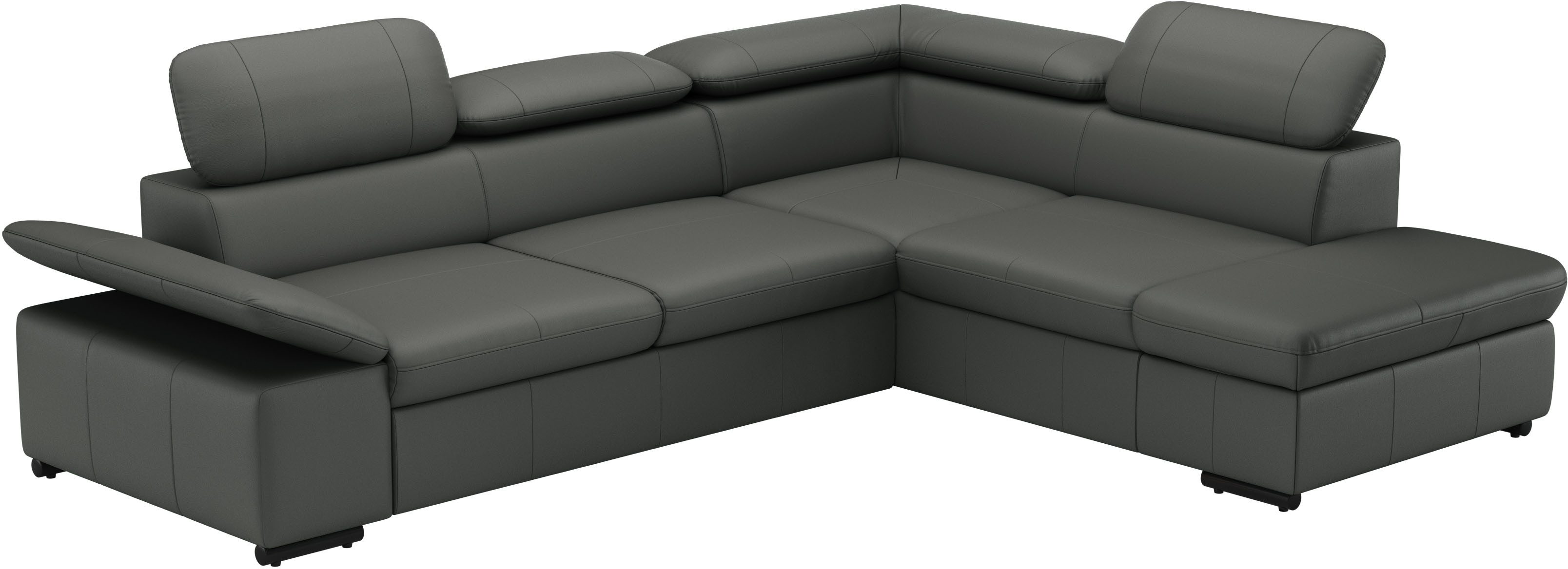 sit&more Hoekbank Alcudia L-vorm met armverstelling, optionele hoofdeindverstelling en bedfunctie