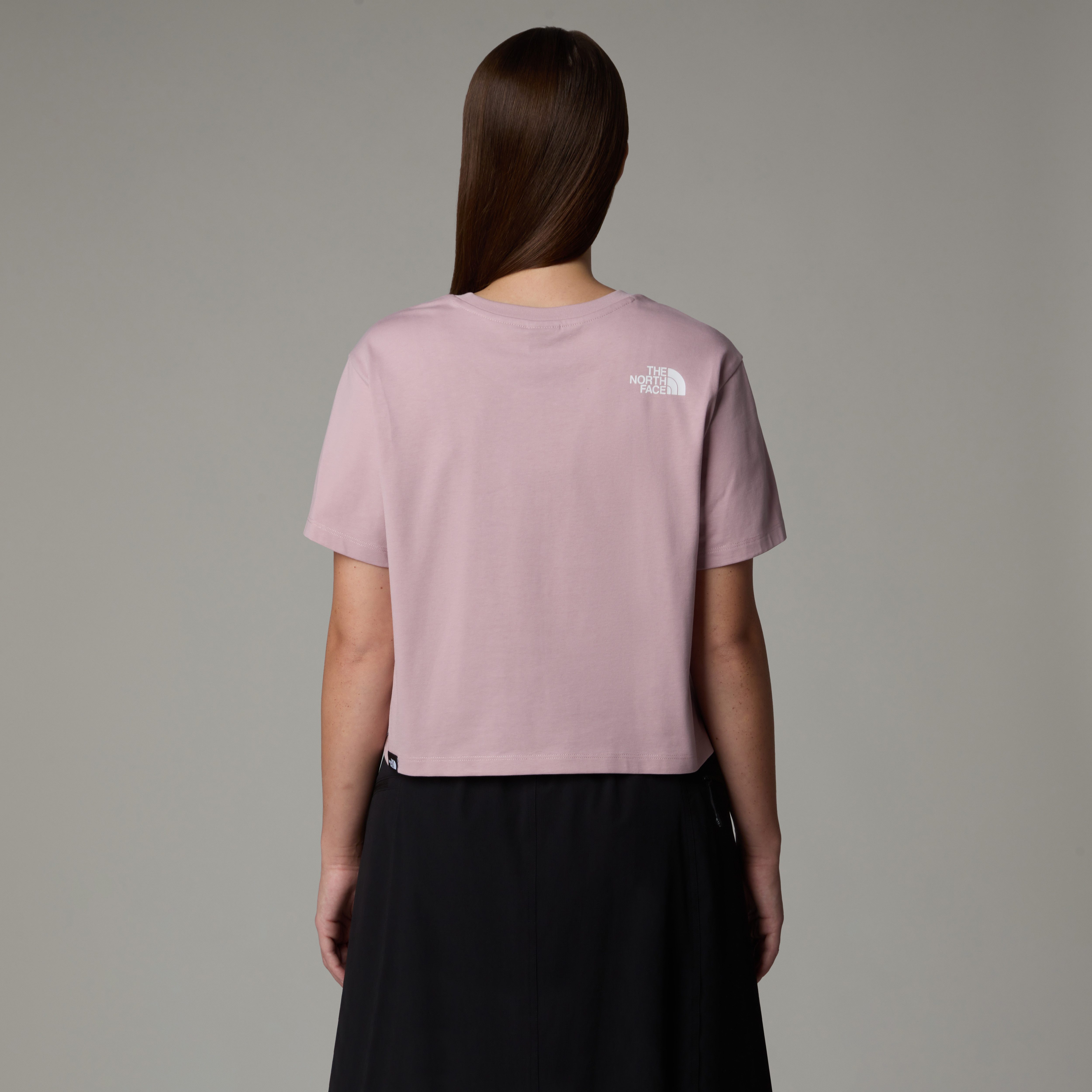 The North Face T-shirt W SIMPLE DOME CROPPED SLIM TEE (1-delig)