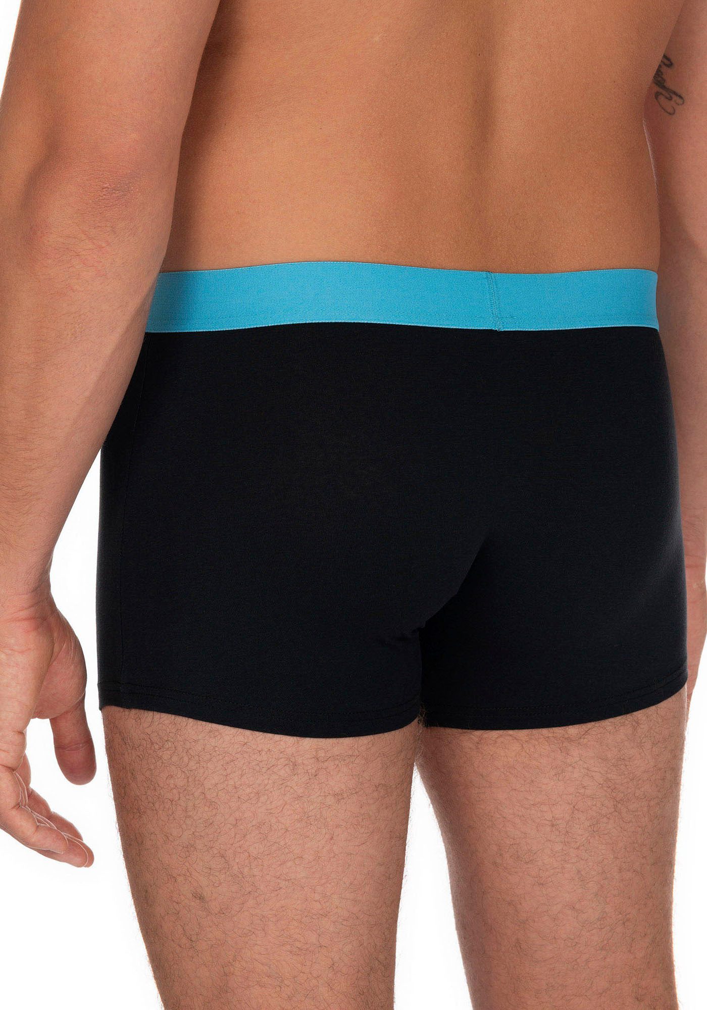 Bruno Banani Boxershort met contrasterend logo-tailleband (2 stuks, Set van 2)
