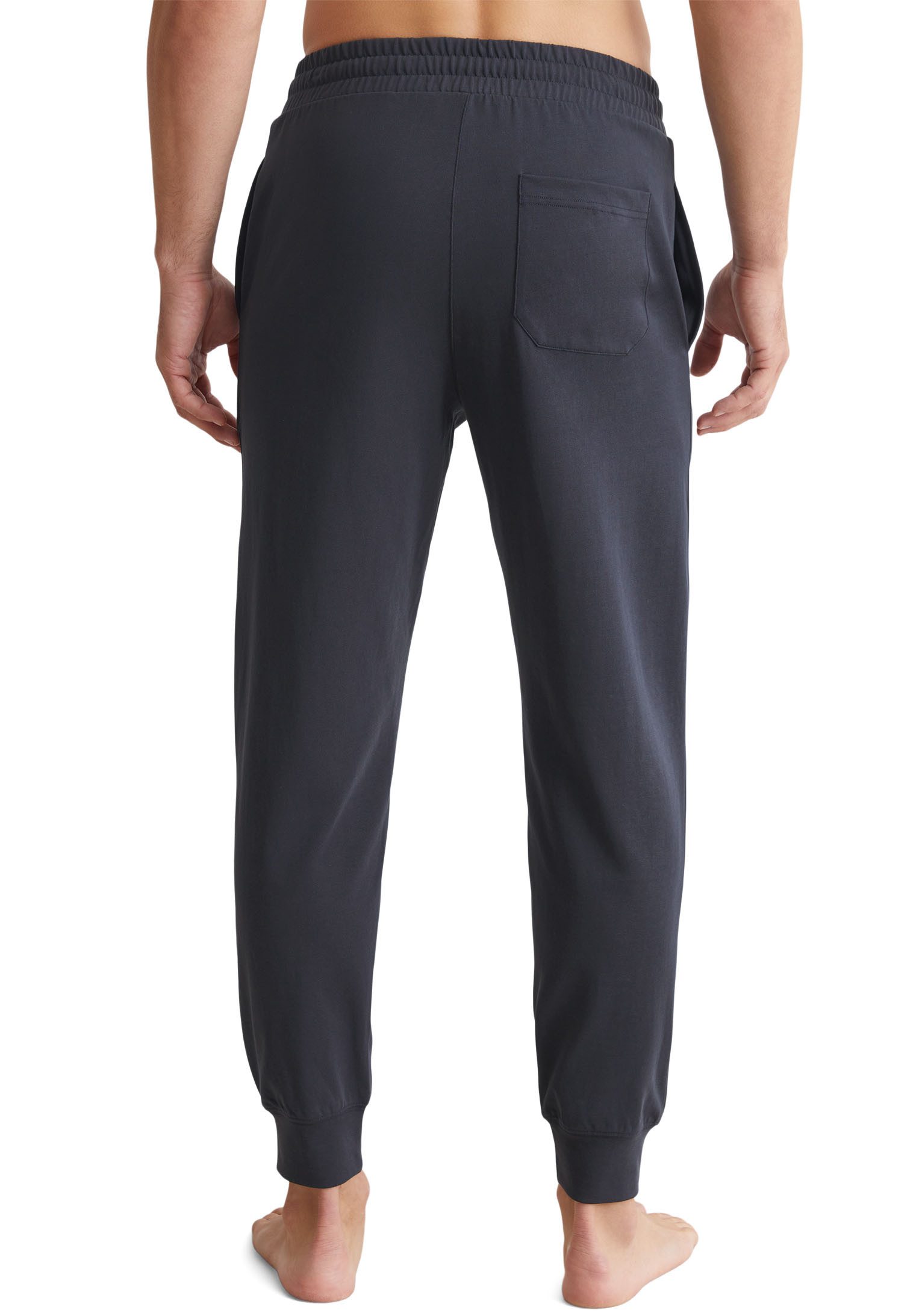Marc O'Polo Pyjamabroek Heavy-jersey met stijlvolle logoprint