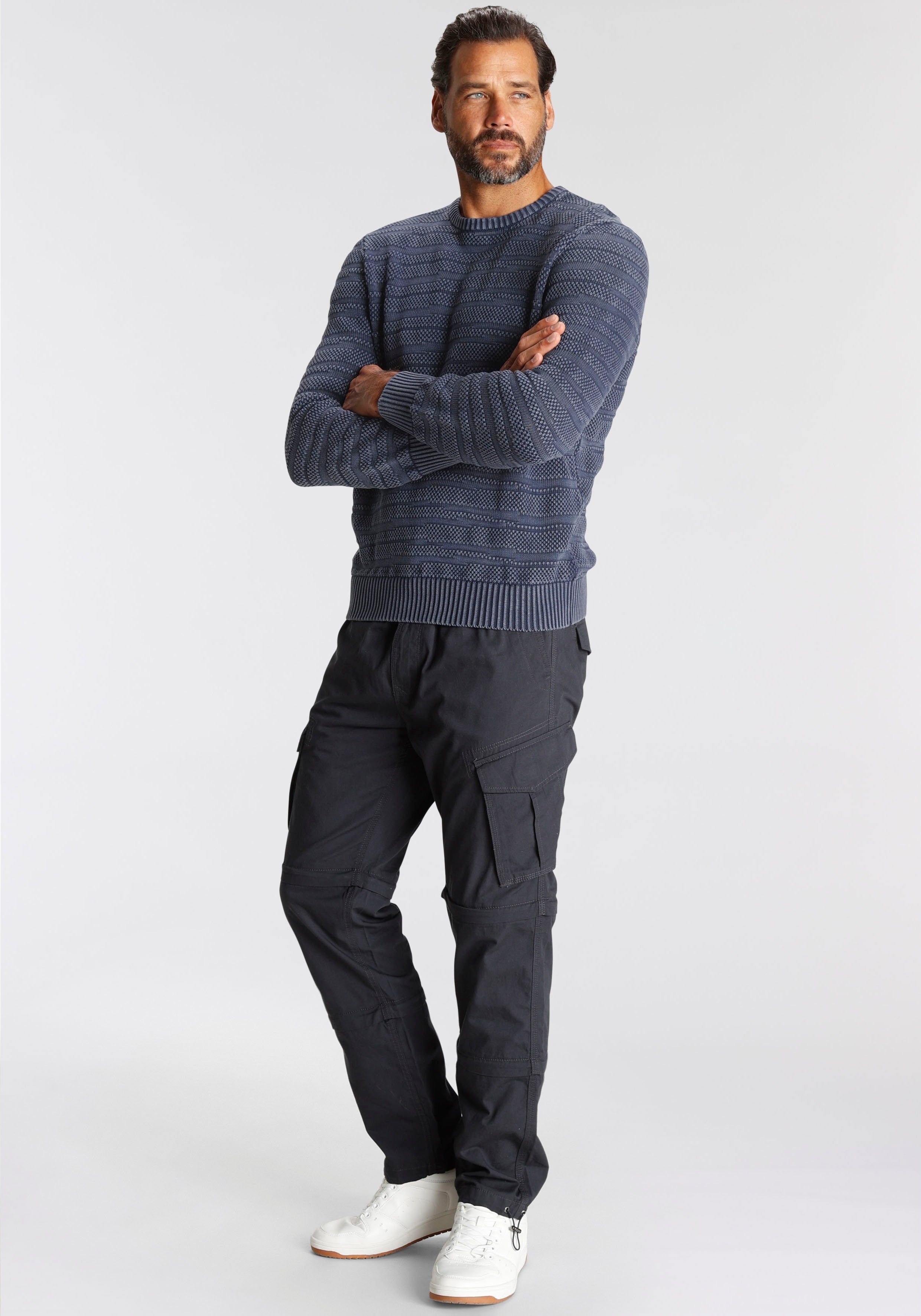 Man's World Trui met ronde hals Tot maat 5 XL
