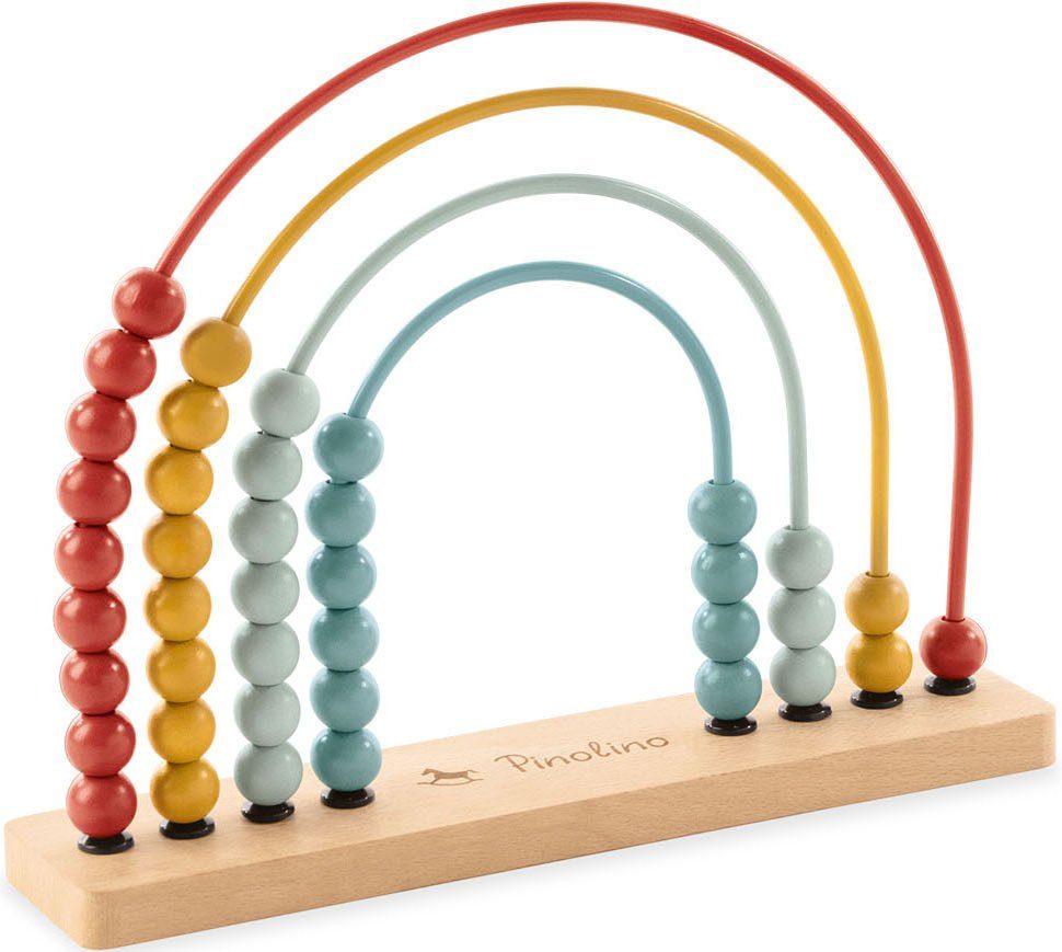 Pinolino® Leerspeelgoed Abacus-regenboog - Ruby van hout, fsc®- beschermt bos - wereldwijd