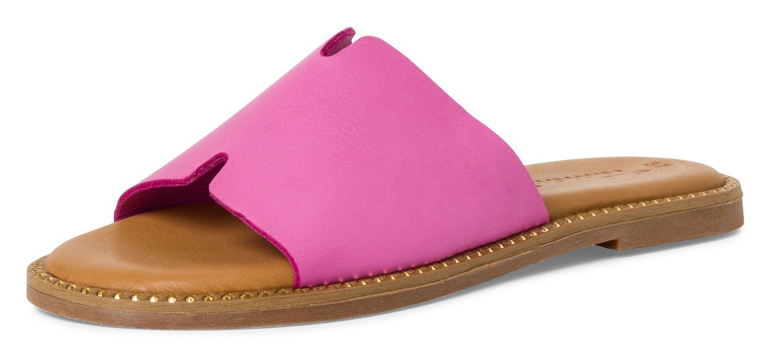 Tamaris Slippers zomerschoen, slippers met brede bandage