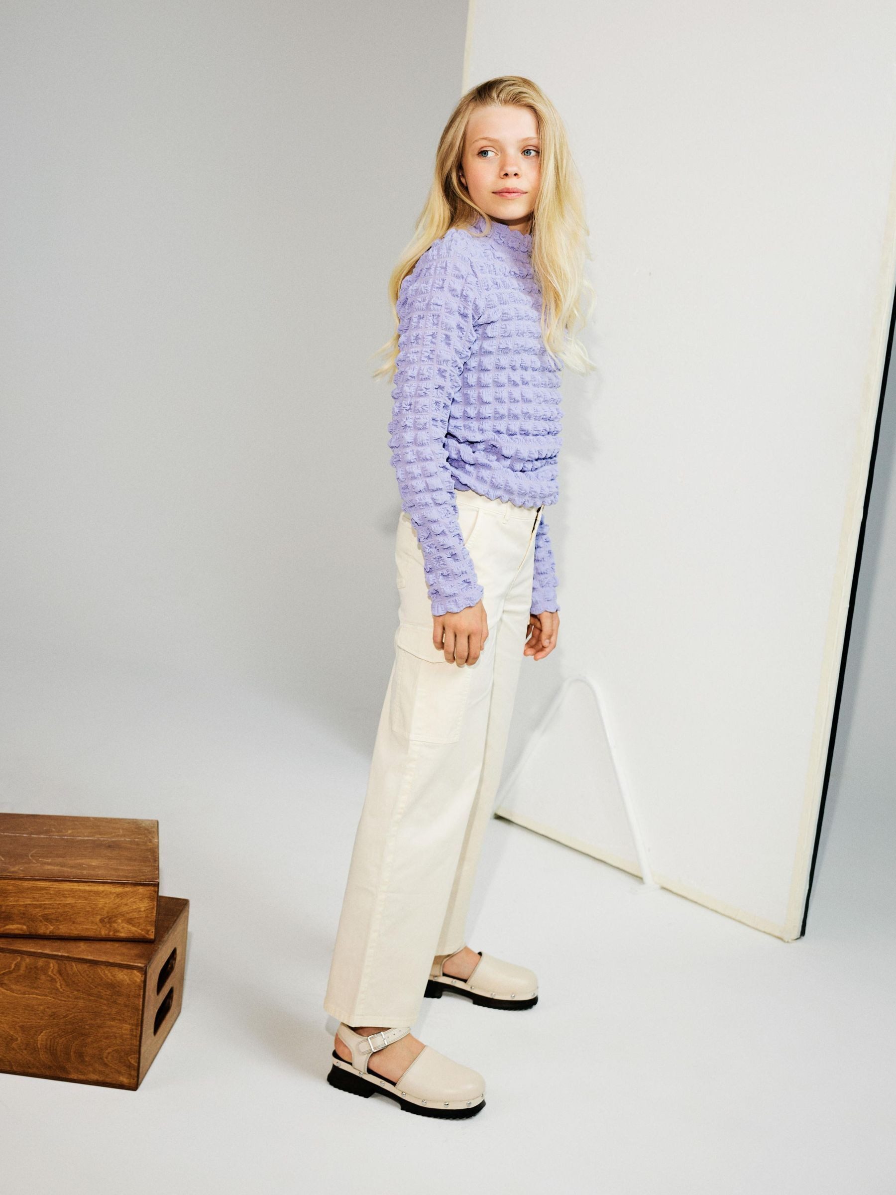 Name It Cargobroek NKFROSE WIDE TWILL CARGO 8108-BA NOOS