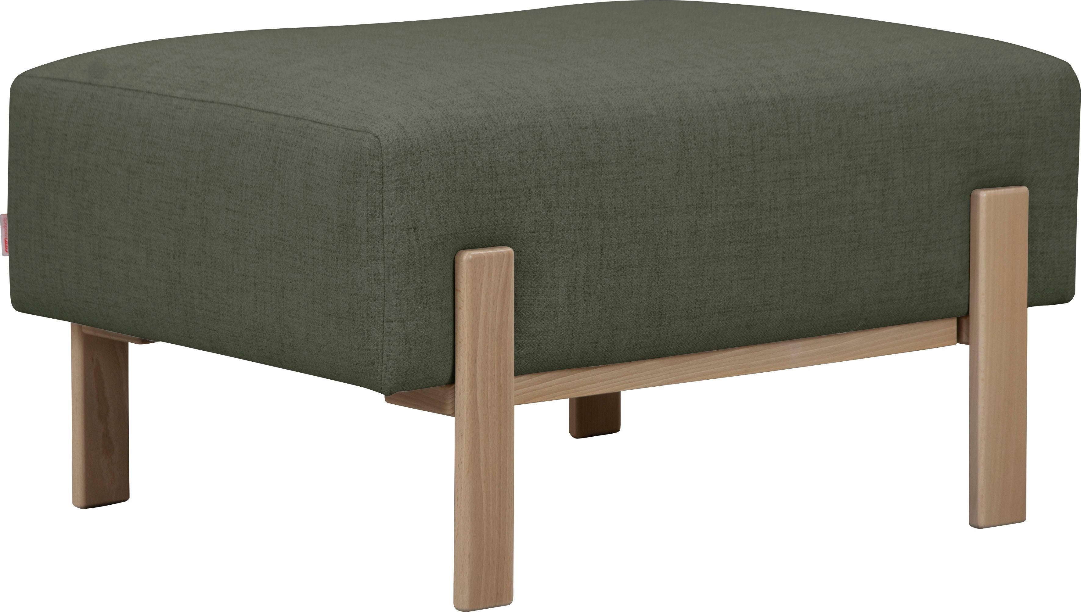 OTTO products Hocker Hanne Verschillende stofkwaliteiten: katoen met linnen, gerecycled polyester va