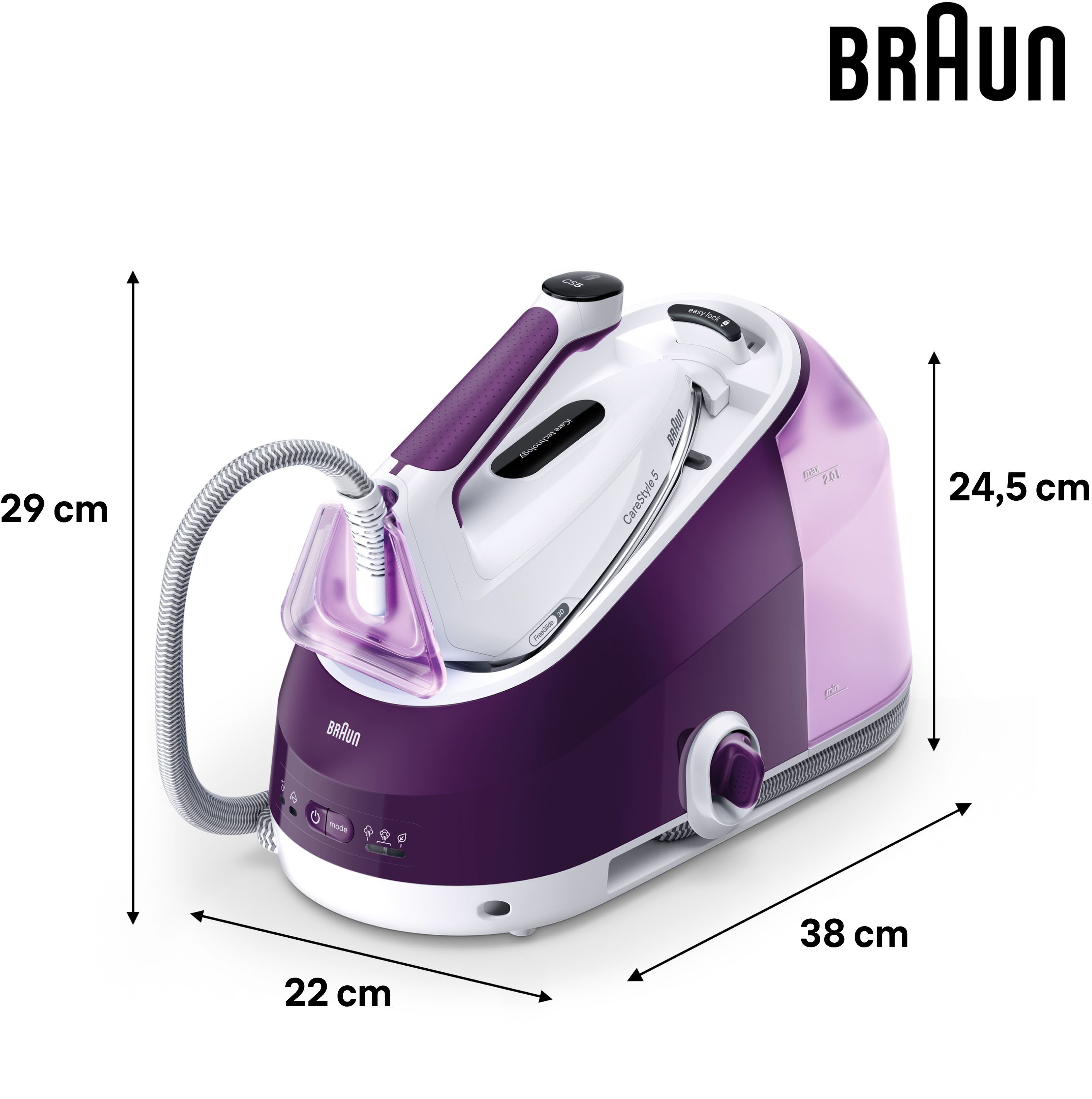Braun Stoomstrijkstation CareStyle 5 IS 5247 VI