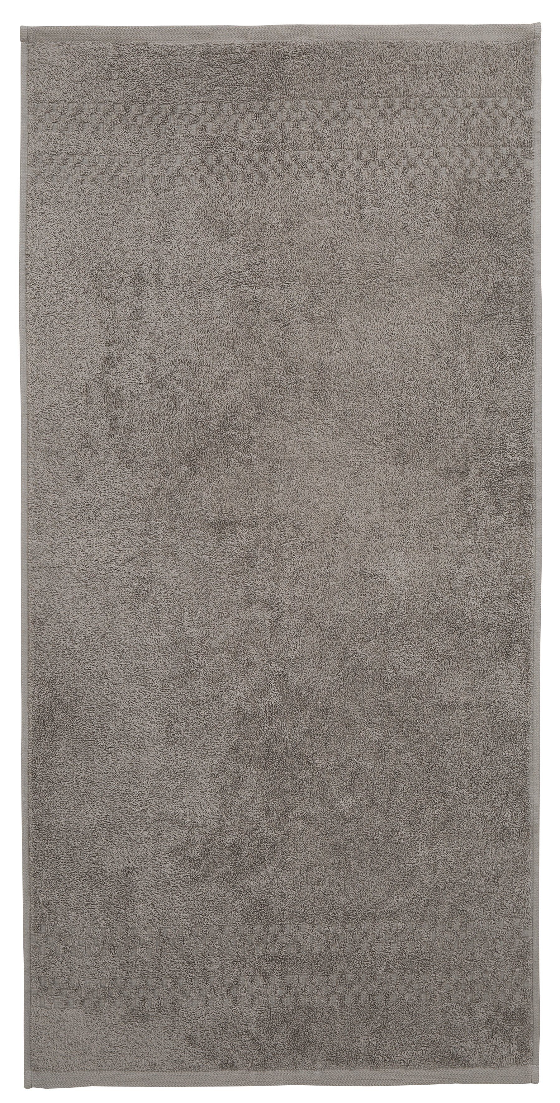 my home Douchelakens Regona, badlakens (70x140 cm), zacht, 500 gr/m² Premium handdoeken met bies, handdoekset, 100% katoen (set, 2 stuks)