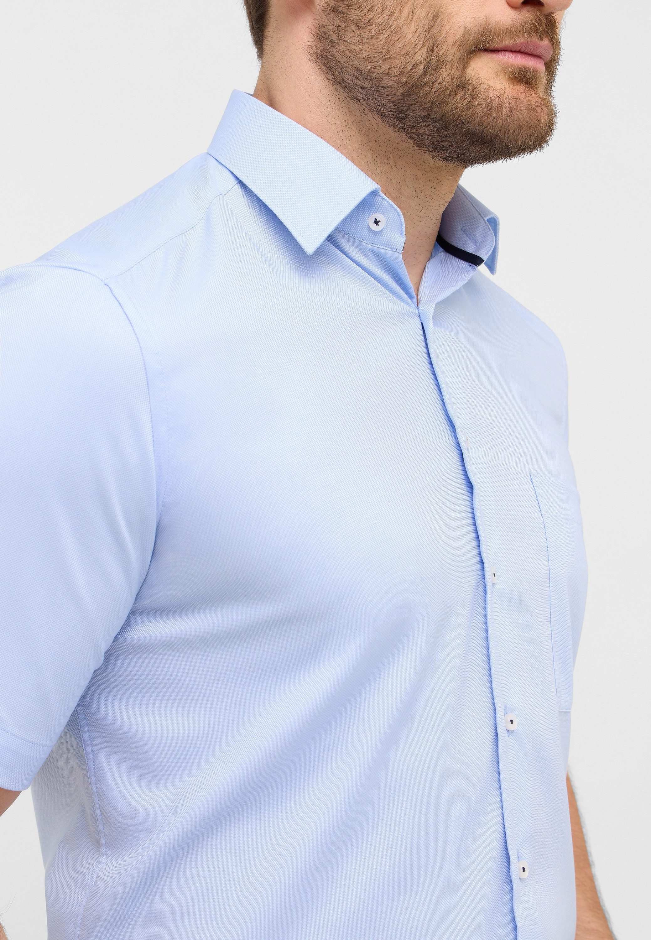 Eterna Overhemd met korte mouwen Comfort fit