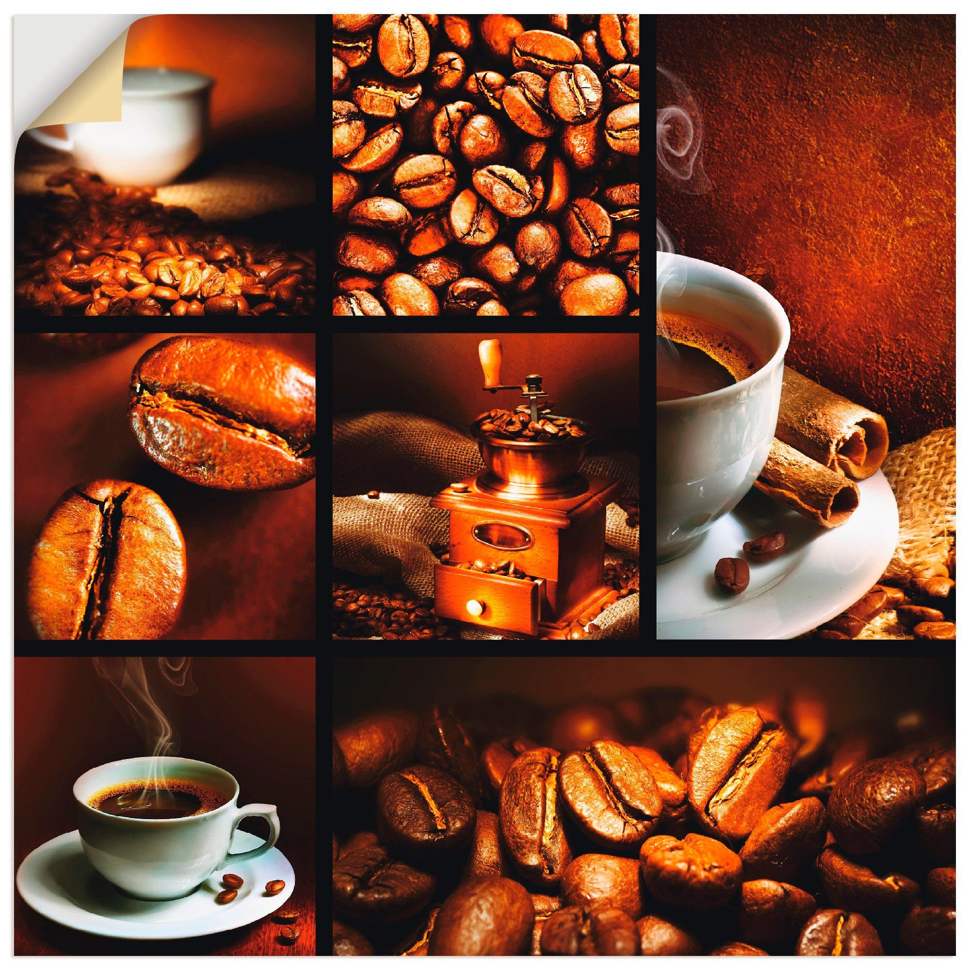 Artland artprint Kaffee Collage