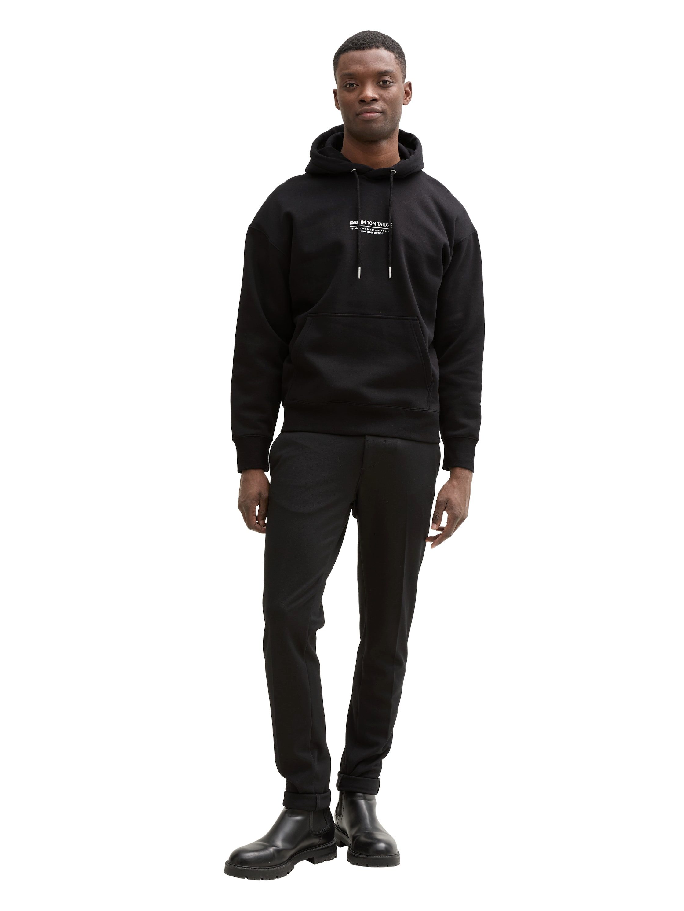 Tom Tailor Denim Hoodie met logoprint