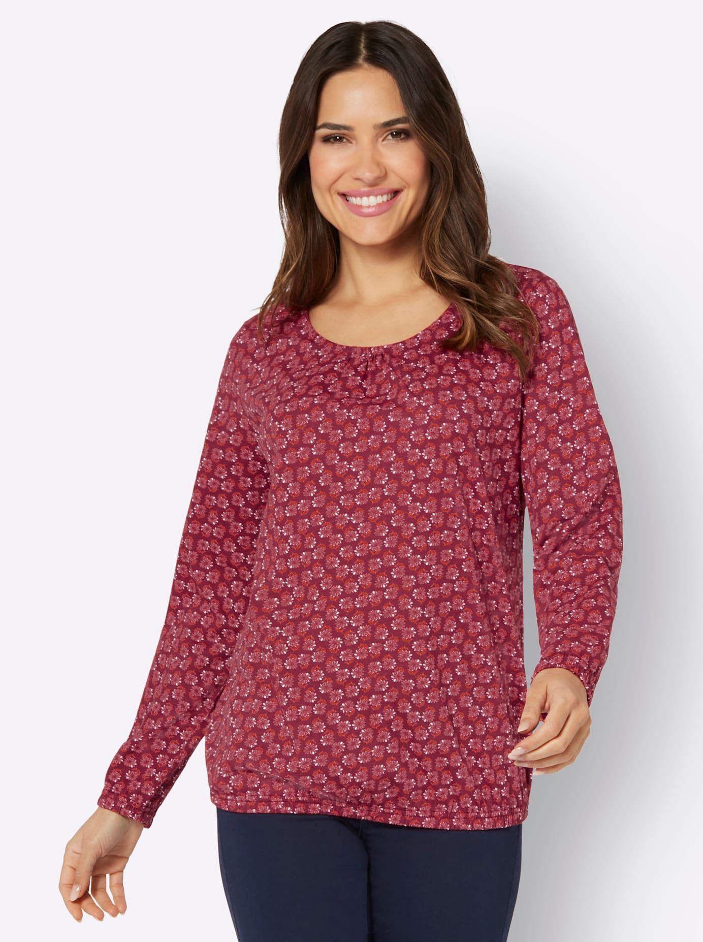 Classic Basics Shirt met lange mouwen (1-delig)