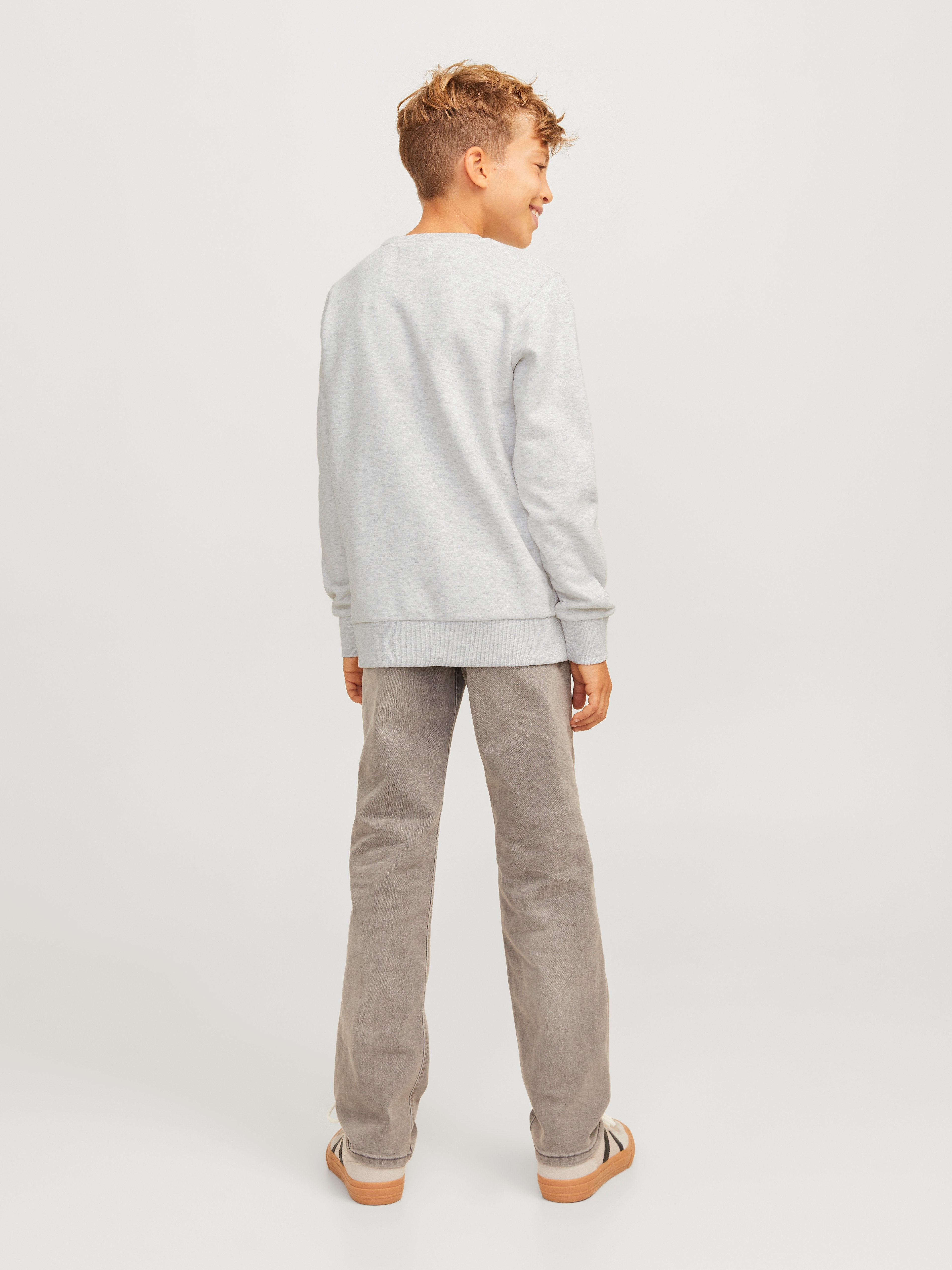 Jack & Jones Junior Sweatshirt JJECALEB VARSITY SWEAT CREW NECK SN JNR