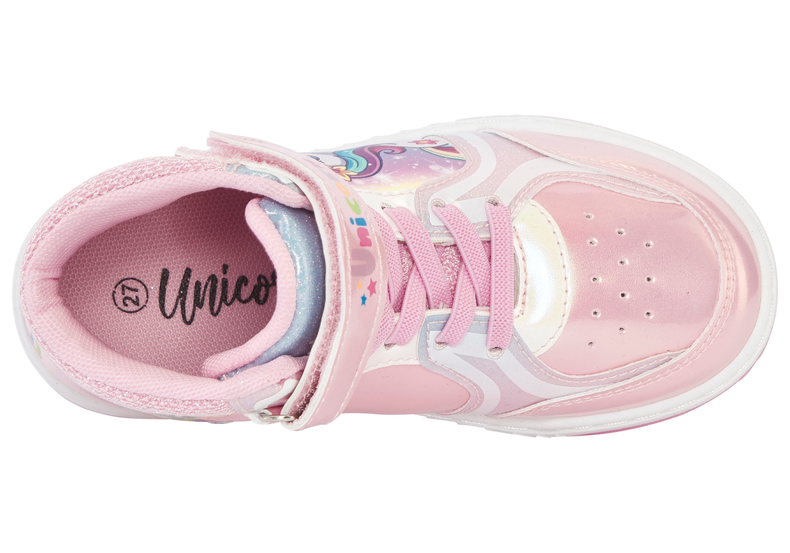 Disney Sneakers Unicorn met cool knipperlichtje