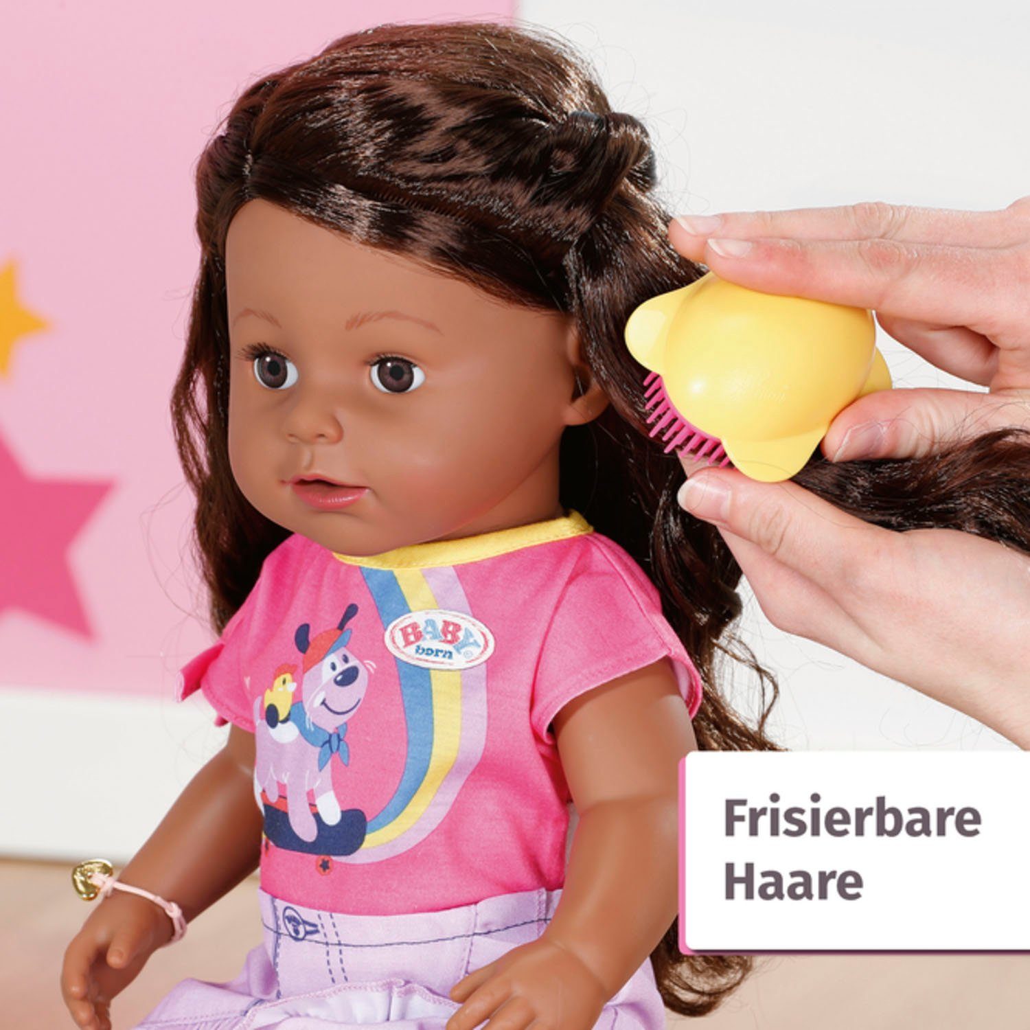 Baby Born Staande pop Sister, Dolls of Colour, 43 cm