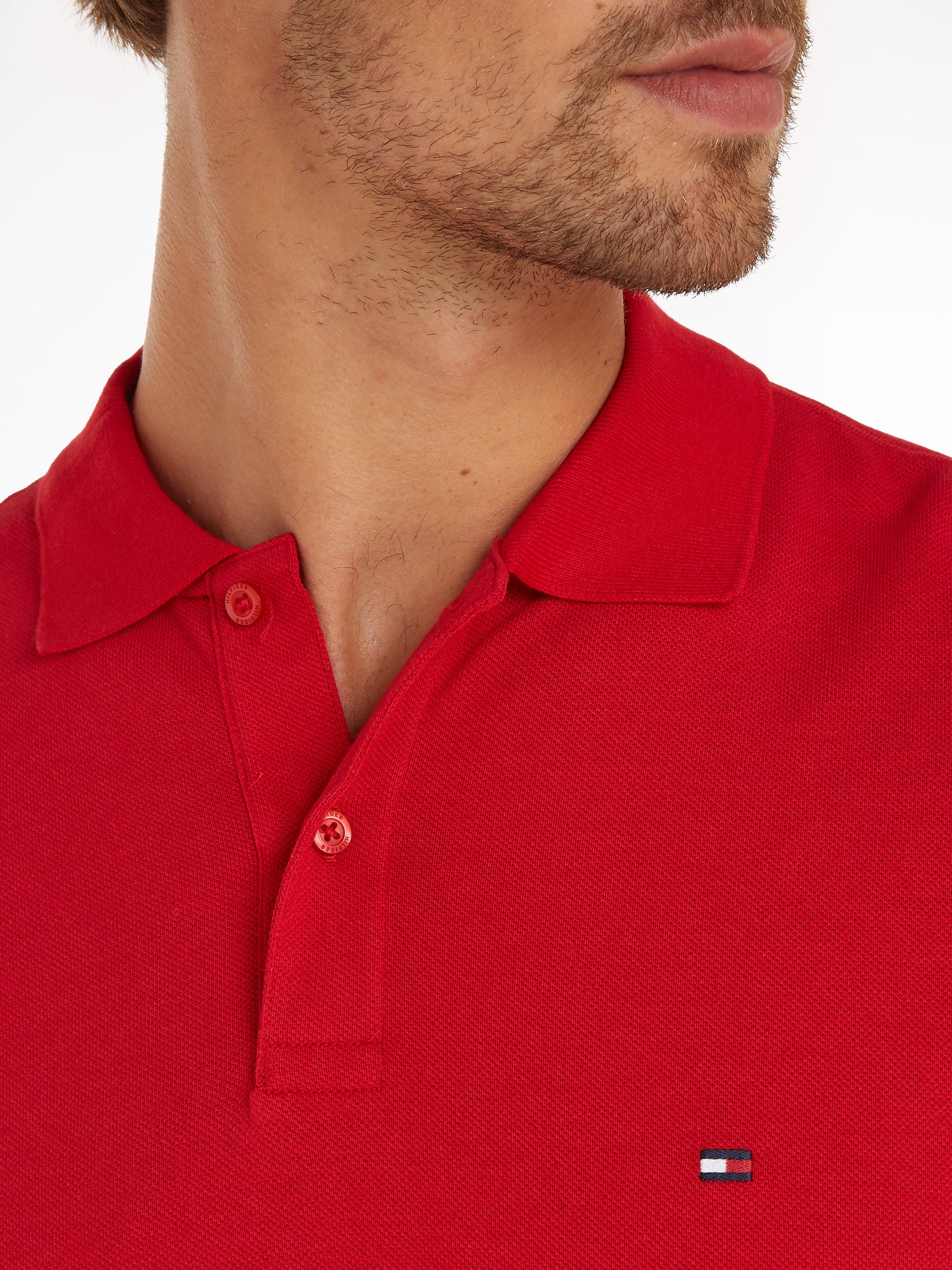 Tommy Hilfiger Poloshirt FLAG CUFF SLIM POLO
