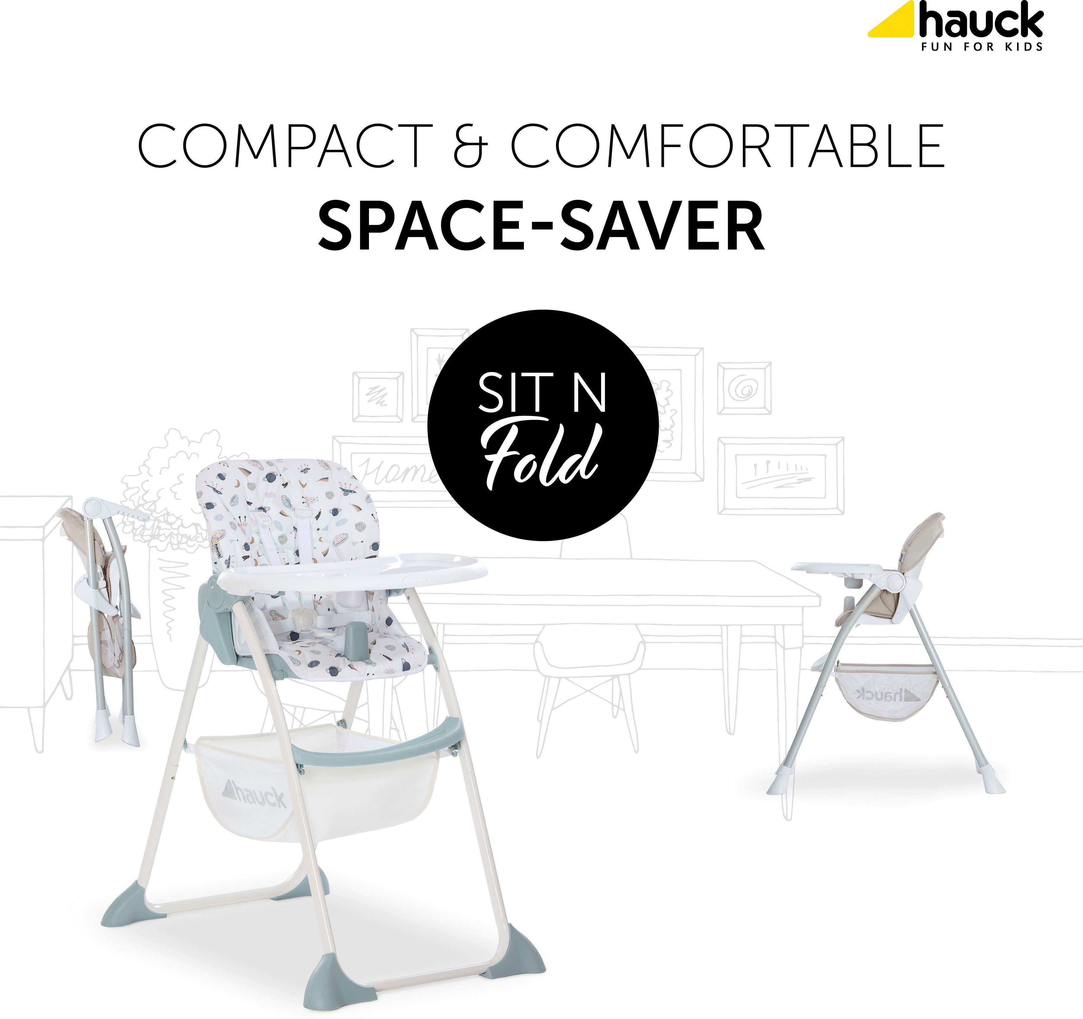 Hauck Kinderstoel Sit N Fold, beige