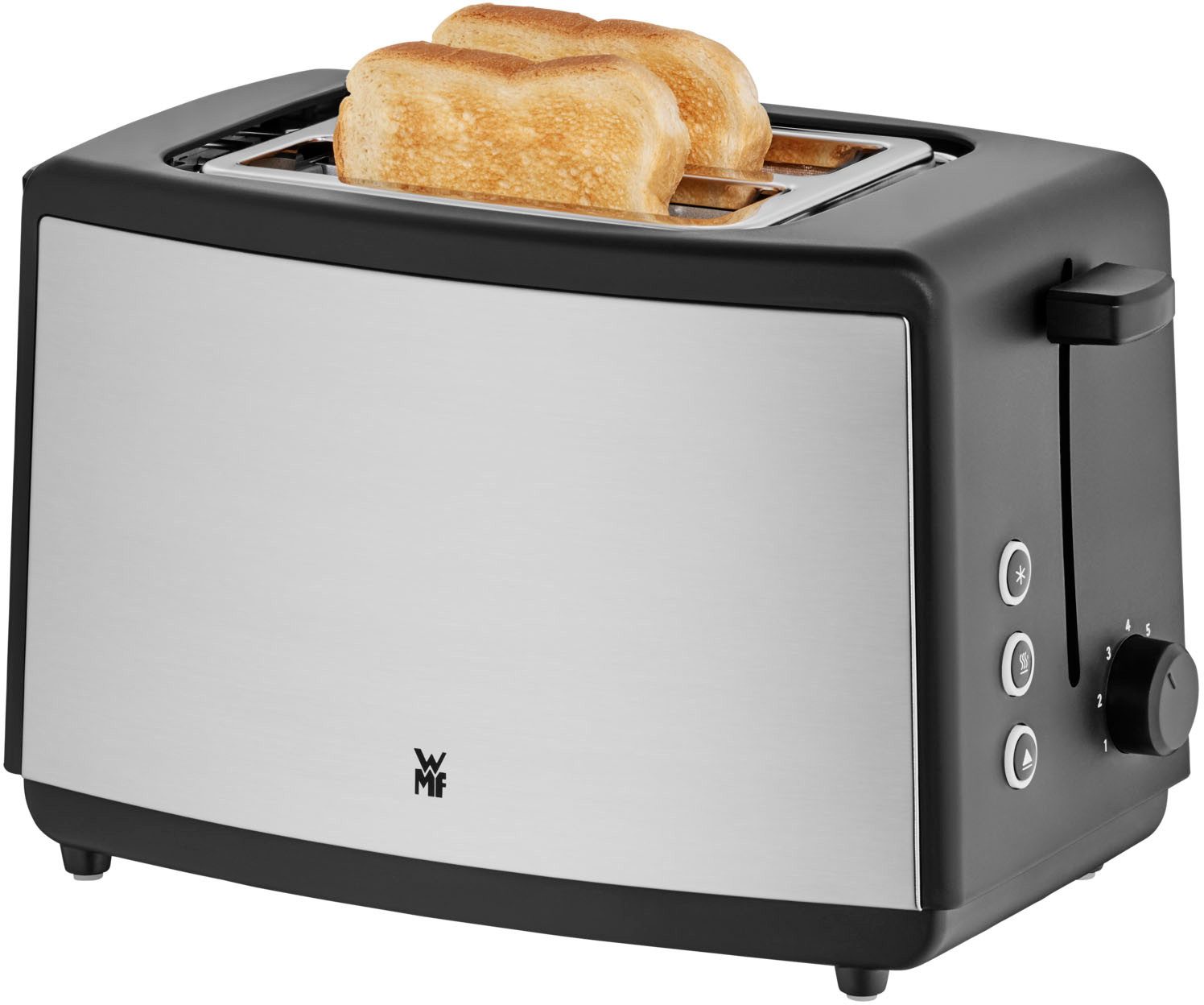 WMF Toaster Bueno Edition, 2-sneetjes-toaster met geïntegreerd broodjesrooster