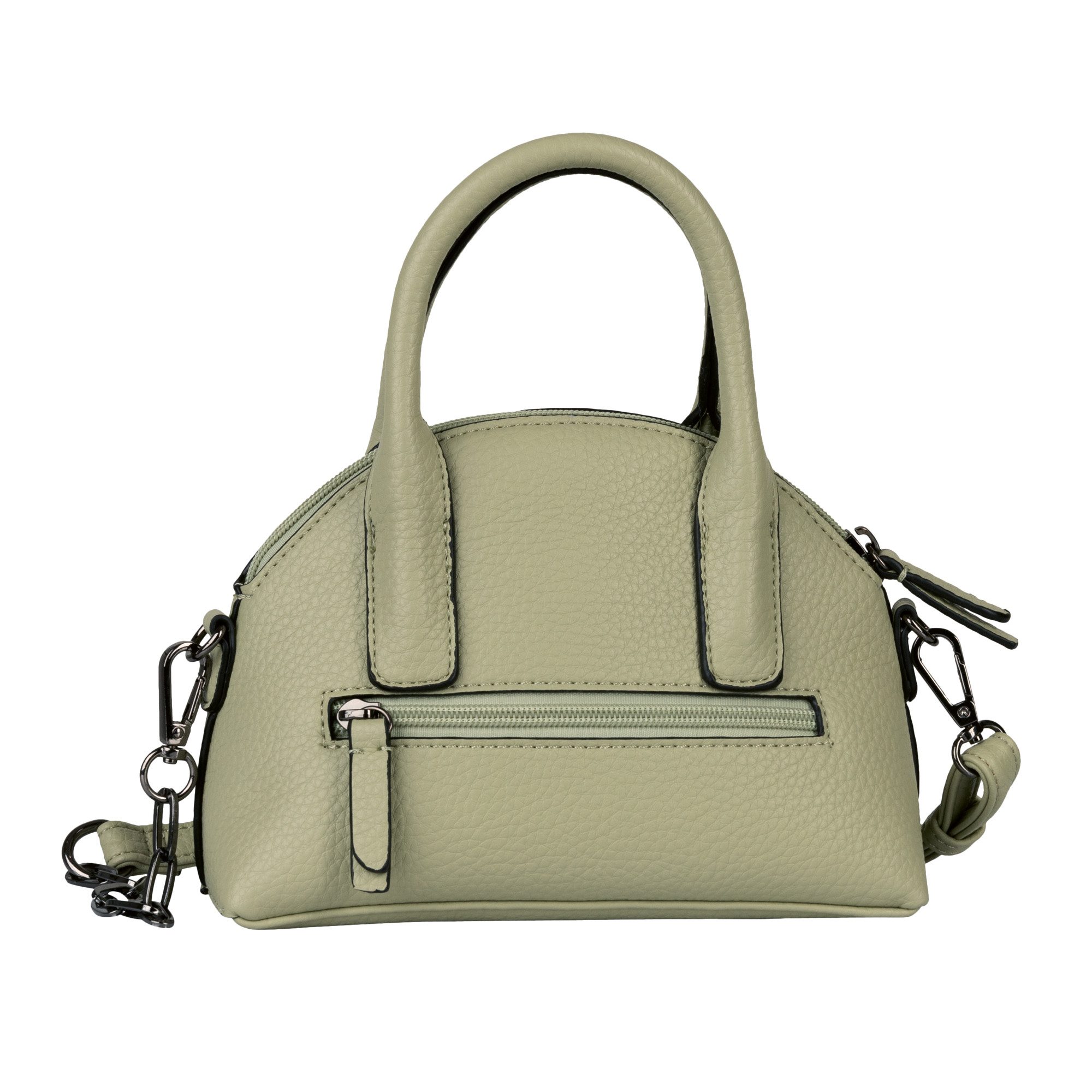 Tom Tailor Denim Shopper Licia van nerf imitatieleer in moderne avant-gardistische vorm