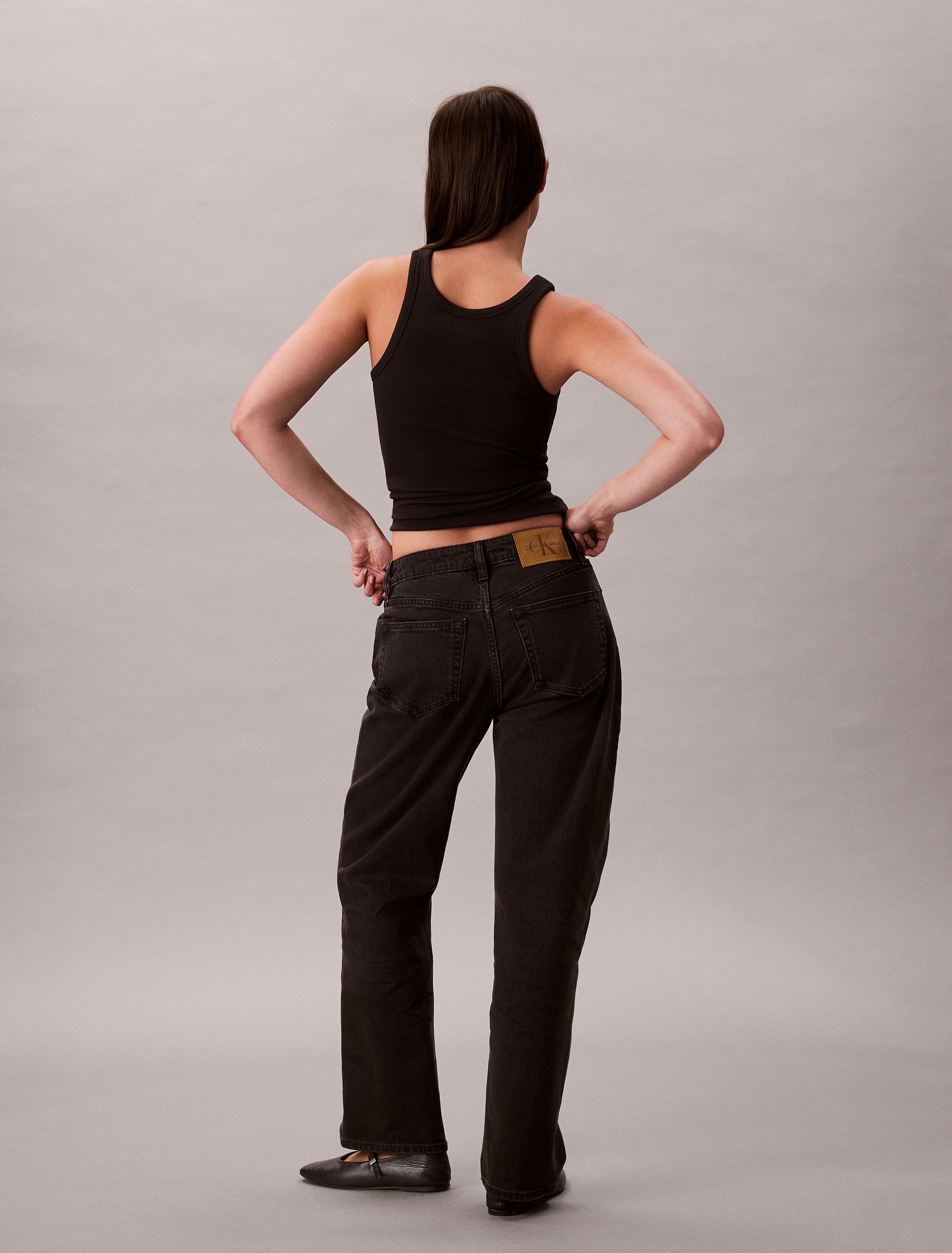 Calvin Klein Straight jeans HGH RS STRGHT CK ESS