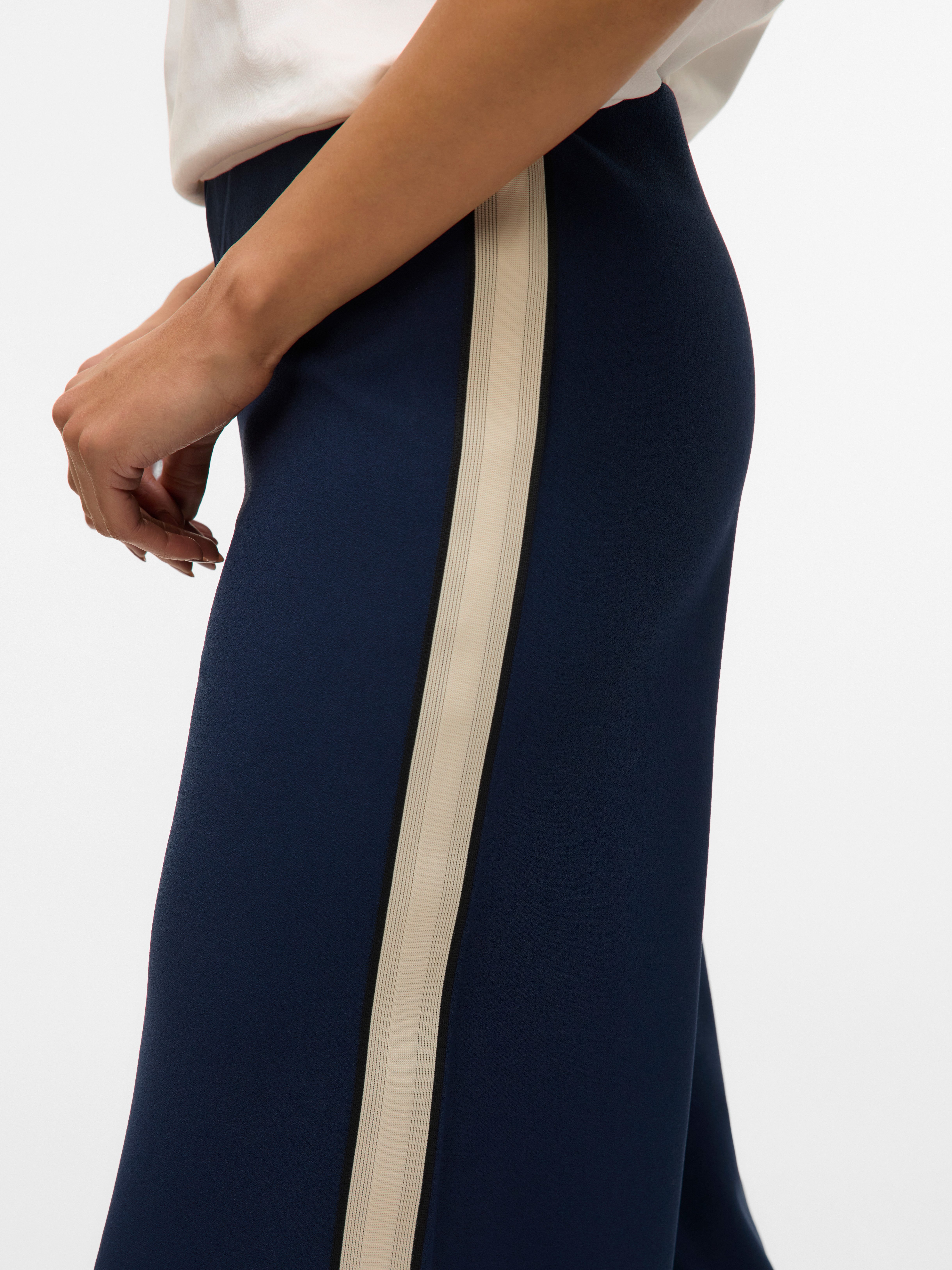 Vero Moda Pantalon VMBERLIN MW WIDE PANEL PANT NOOS