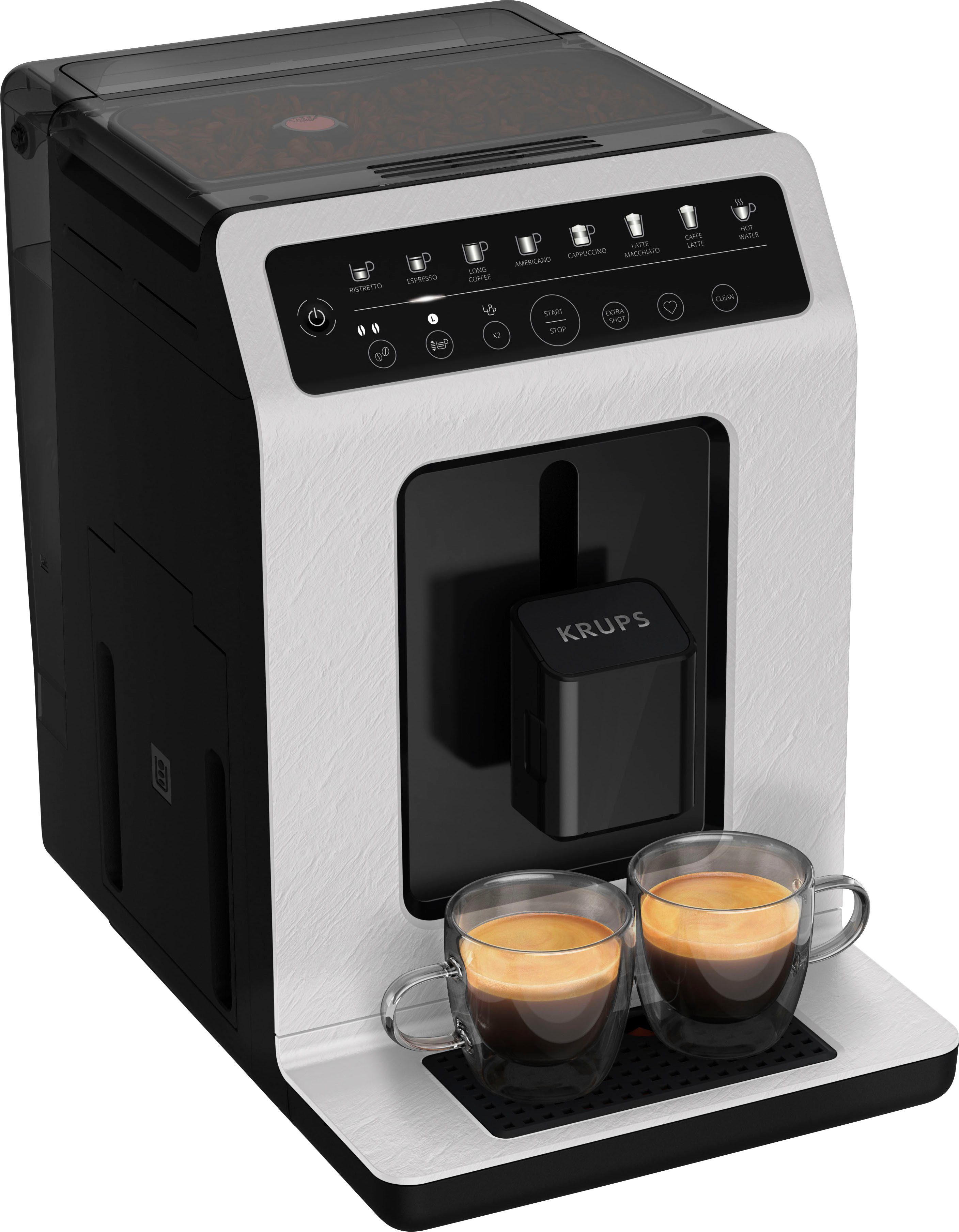 Krups Volautomatisch koffiezetapparaat EA897A Evidence ECOdesign, ecologisch, touch-bediening