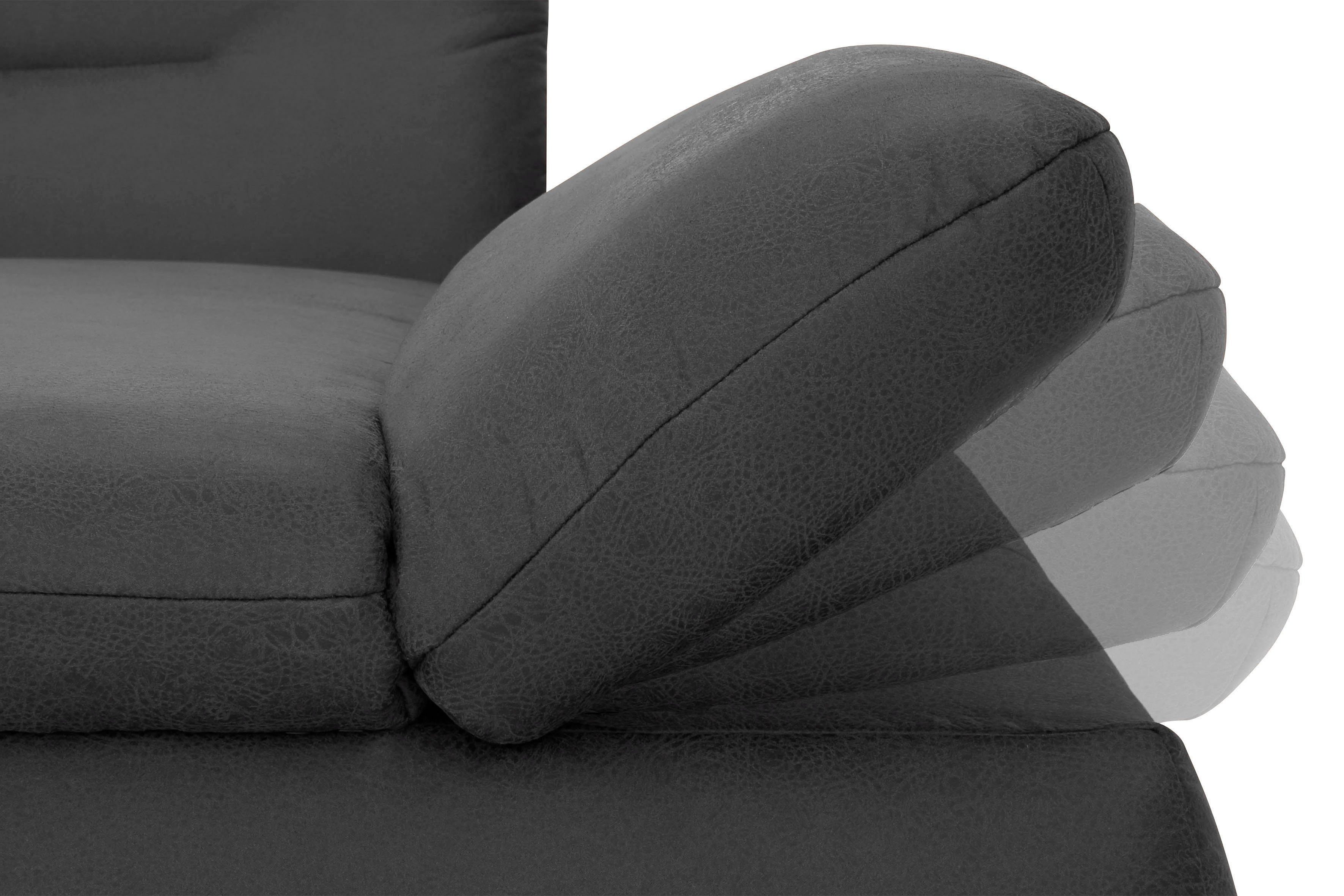 INOSIGN Zithoek Avesa U-vorm Naar keuze met verstelbare armleuningen en slaapfunctie, bxdxh: 355x216x80cm