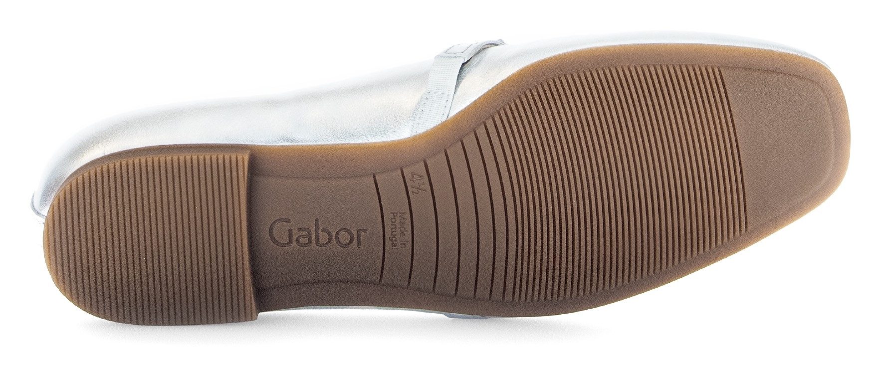 Gabor Ballerina's , blockhak, comfort schoen, flats met fonkelende sierstenen