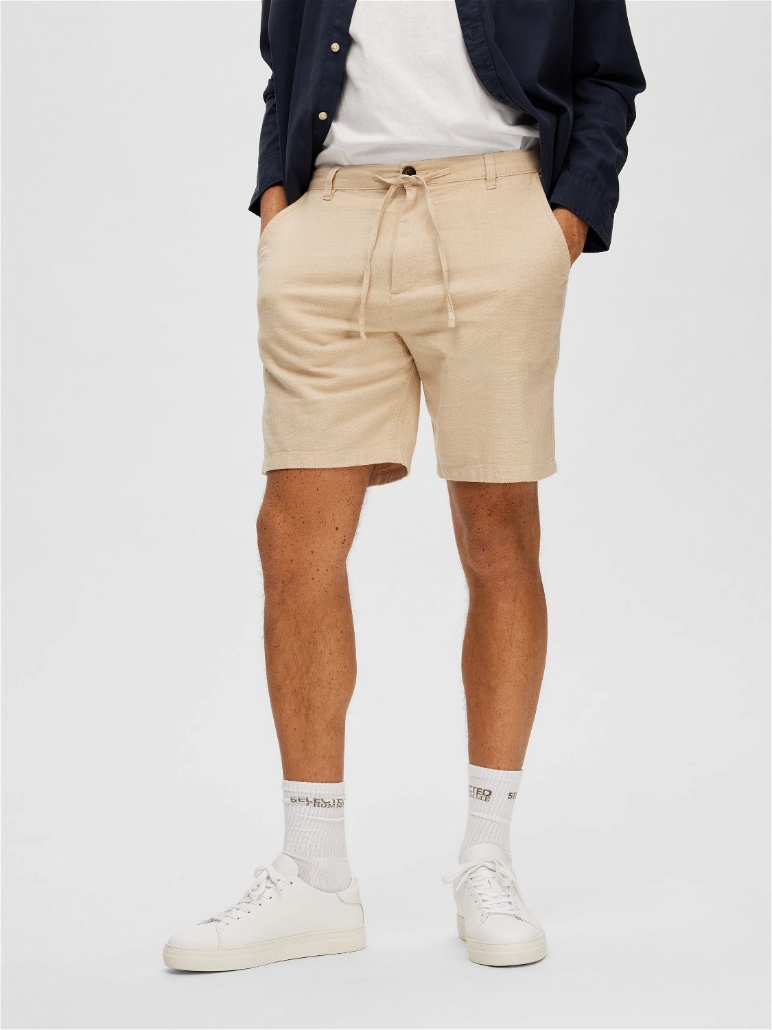 SELECTED HOMME Chino-short SLHREGULAR-BRODY SUN SHORTS NOOS