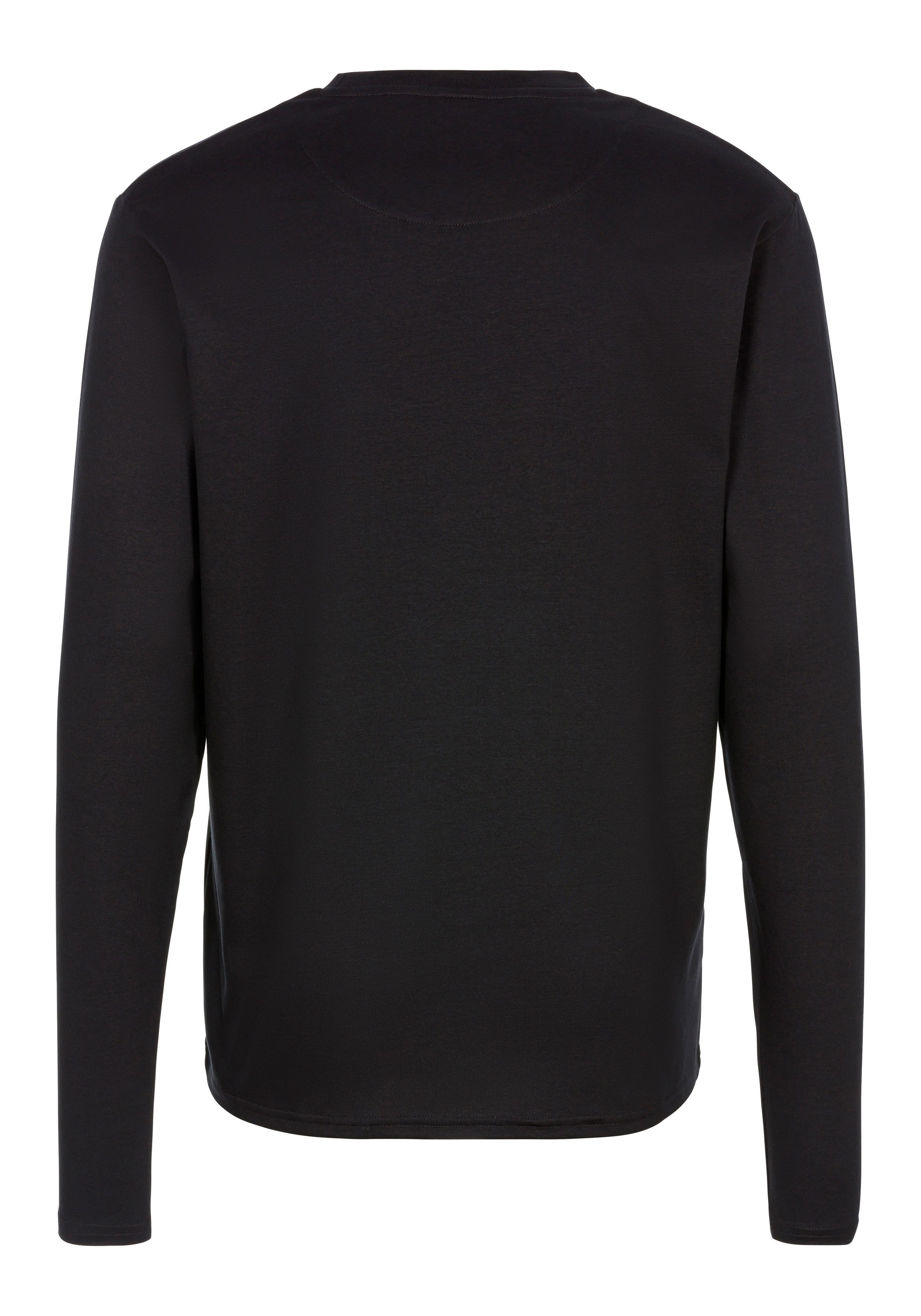 BOSS Pyjama Relax Long Set met een ronde hals