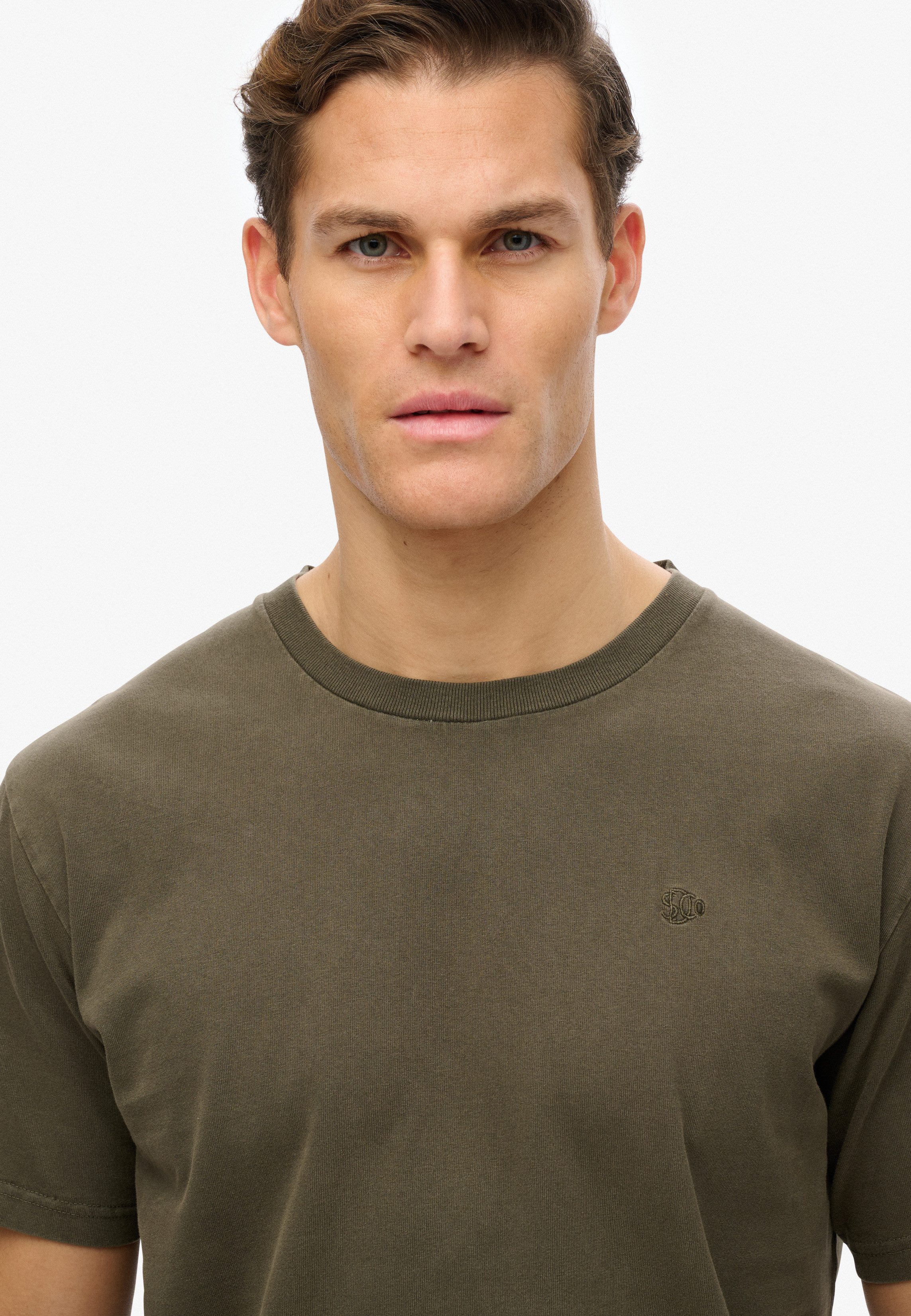 Superdry Shirt met ronde hals ESSENTIALS RELAXED TEE