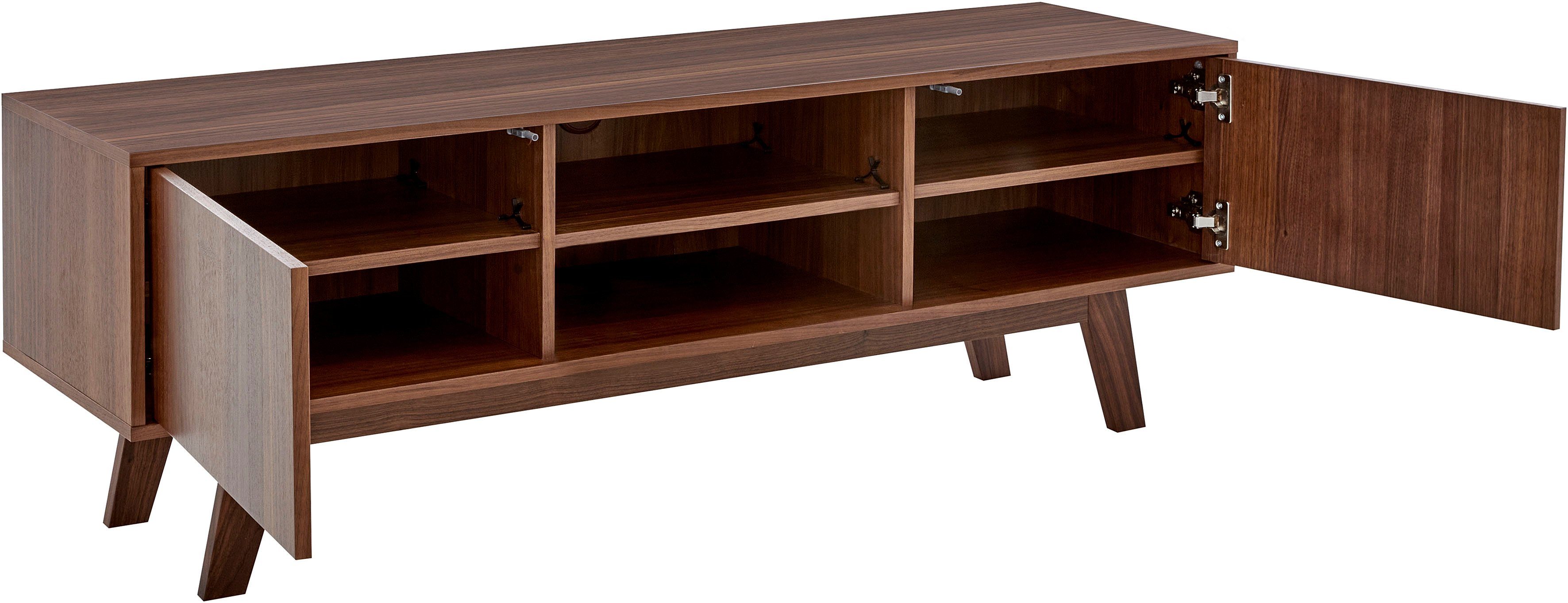 Guido Maria Kretschmer Home&Living Tv-meubel Orlando Breedte 150 cm, houtfineer, push-to-openfunctie