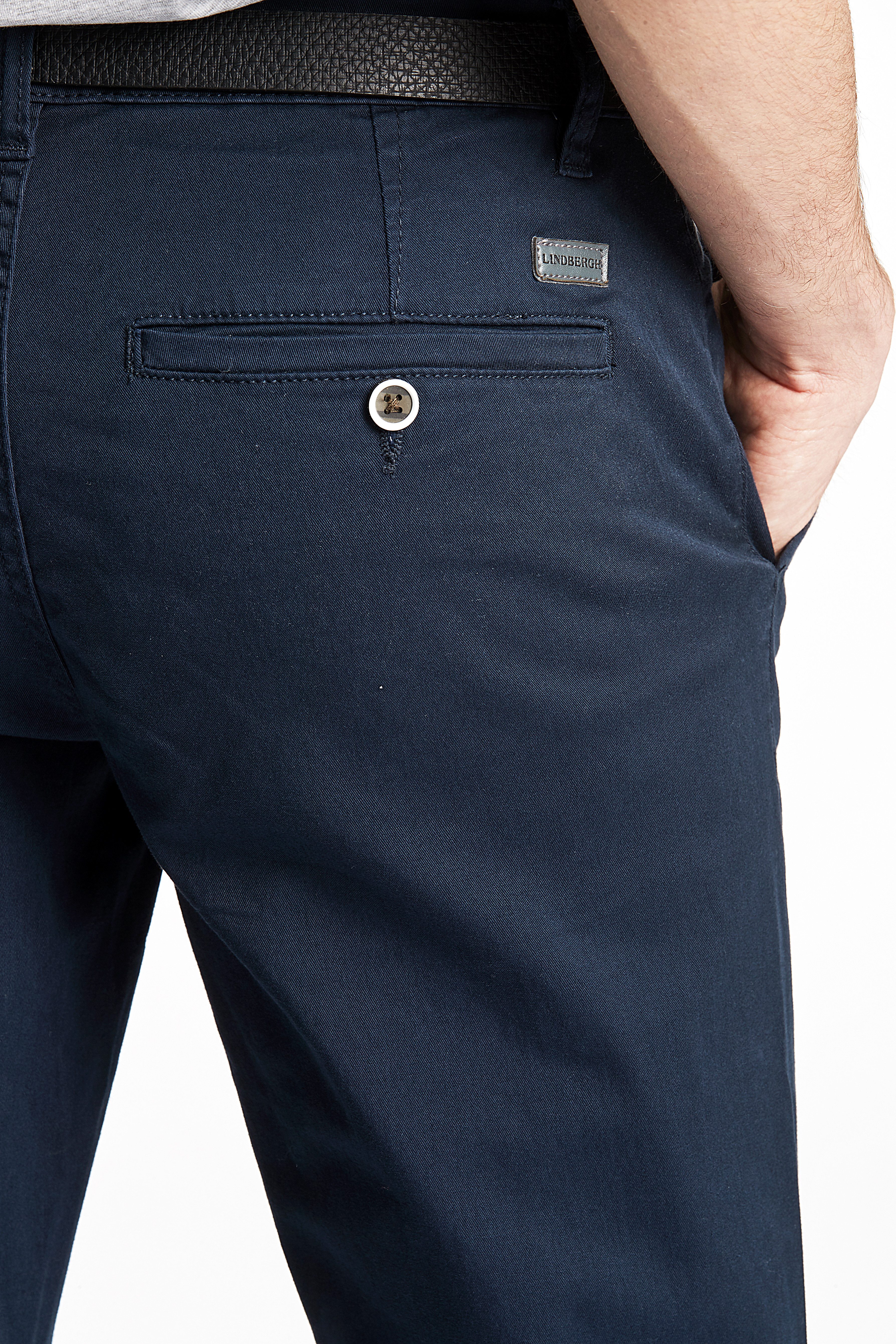 LINDBERGH Chino met riem en stretch (2-delig)