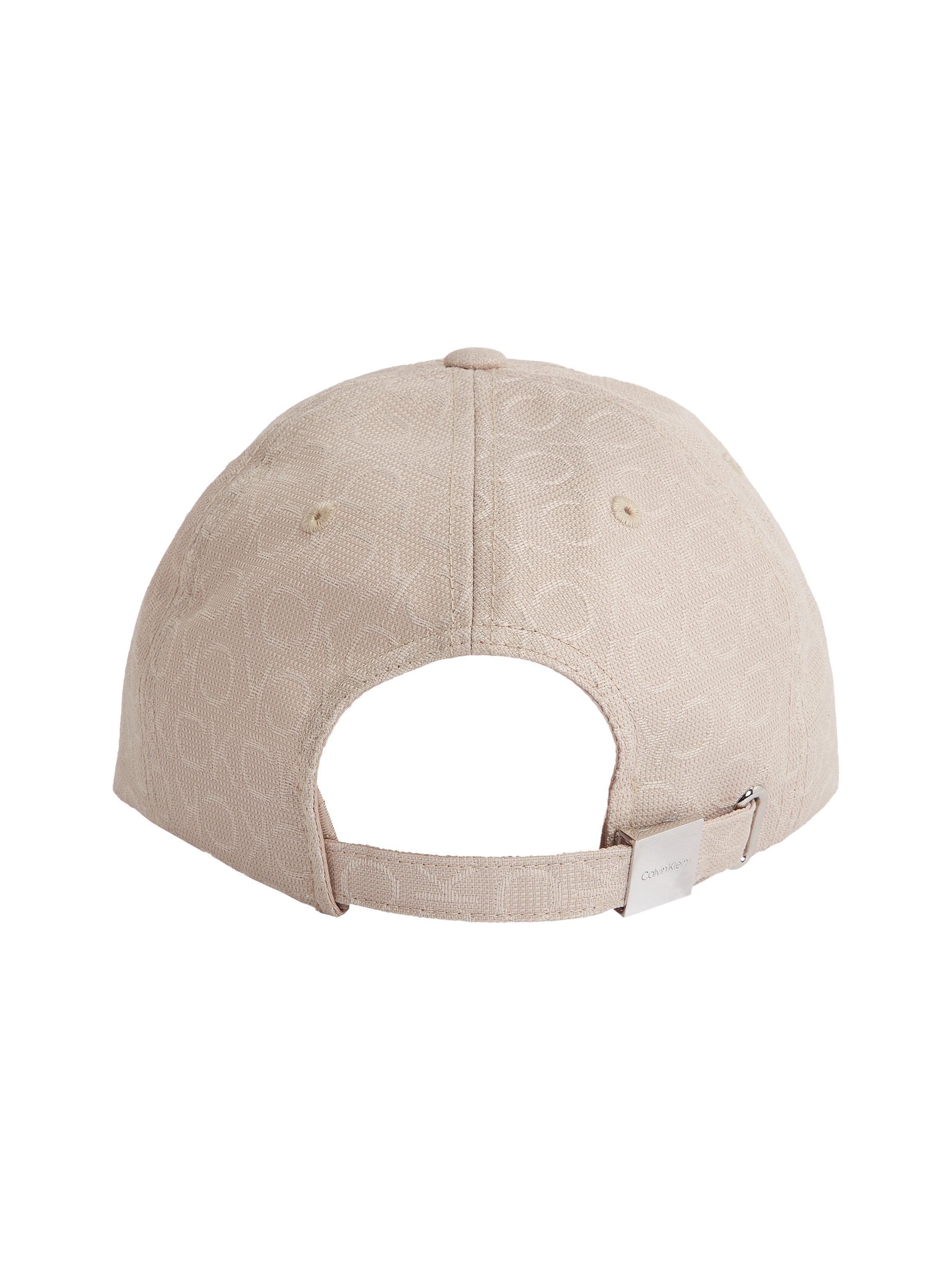 Calvin Klein Baseball pet MONOGRAM JACQUARD CAP Alloverpatroon, klemsluiting