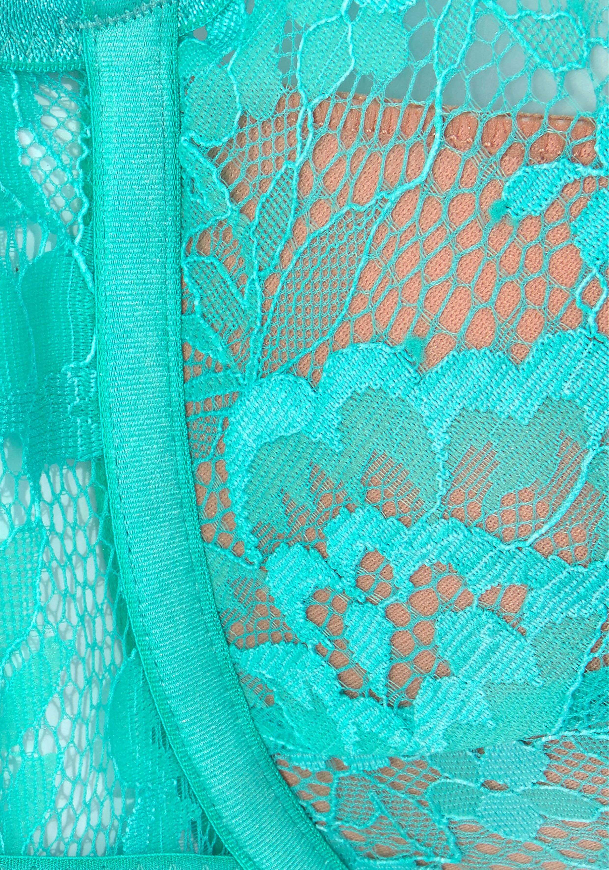 Lascana Push-up-bh in opwindende bandjes-look, sexy dessous