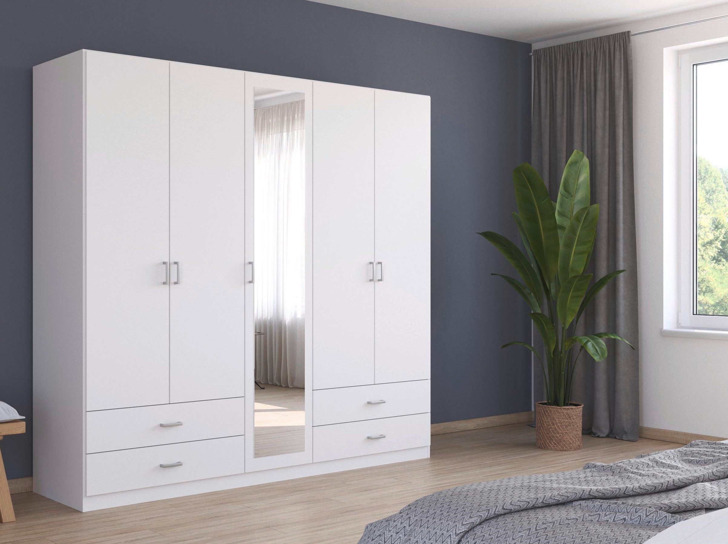 rauch Draaideurkast Borbona Kledingkast kast garderobe waskast BORBONA in 2 breedtes