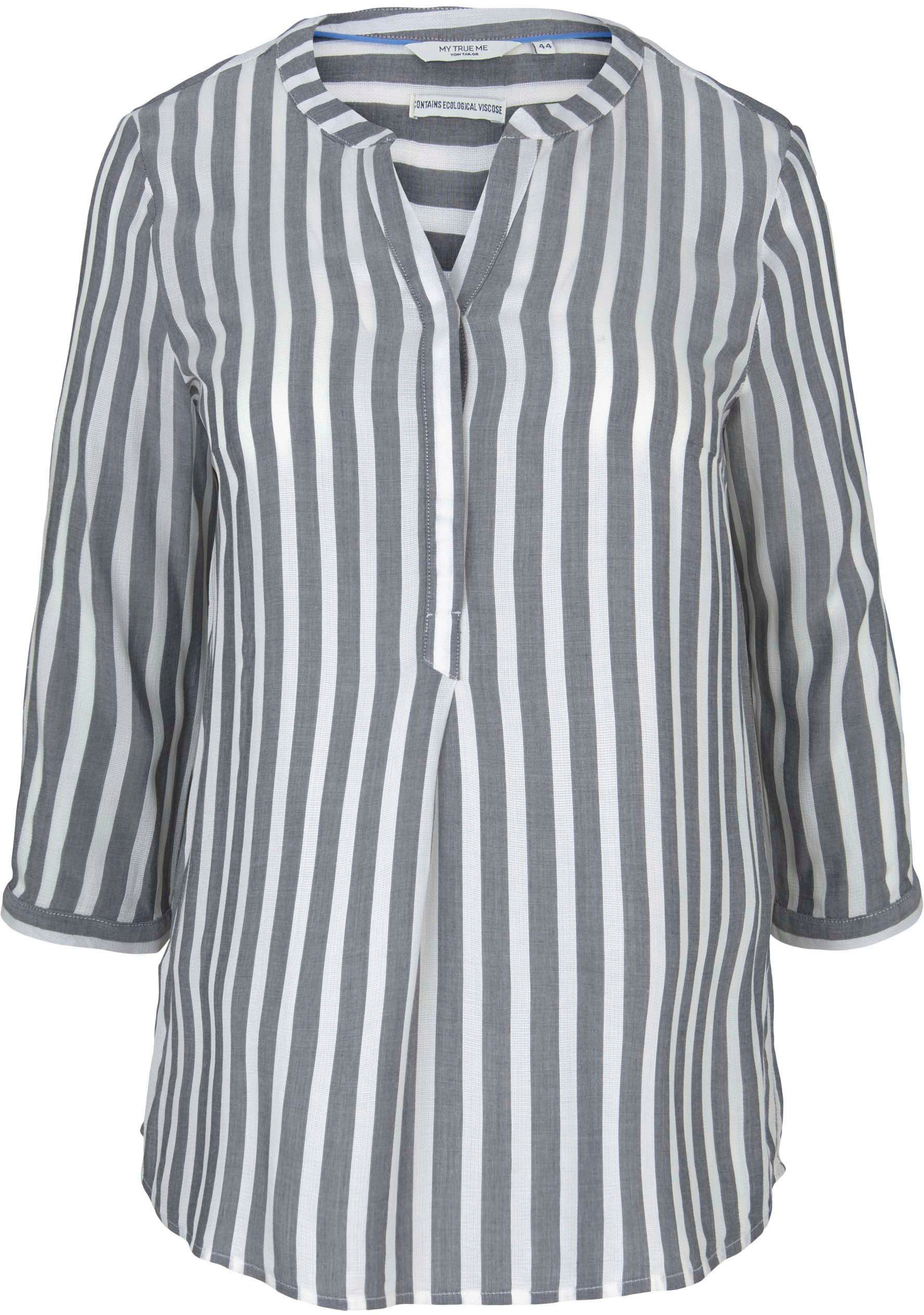 TOM TAILOR MY TRUE ME Blouse zonder sluiting met strepen
