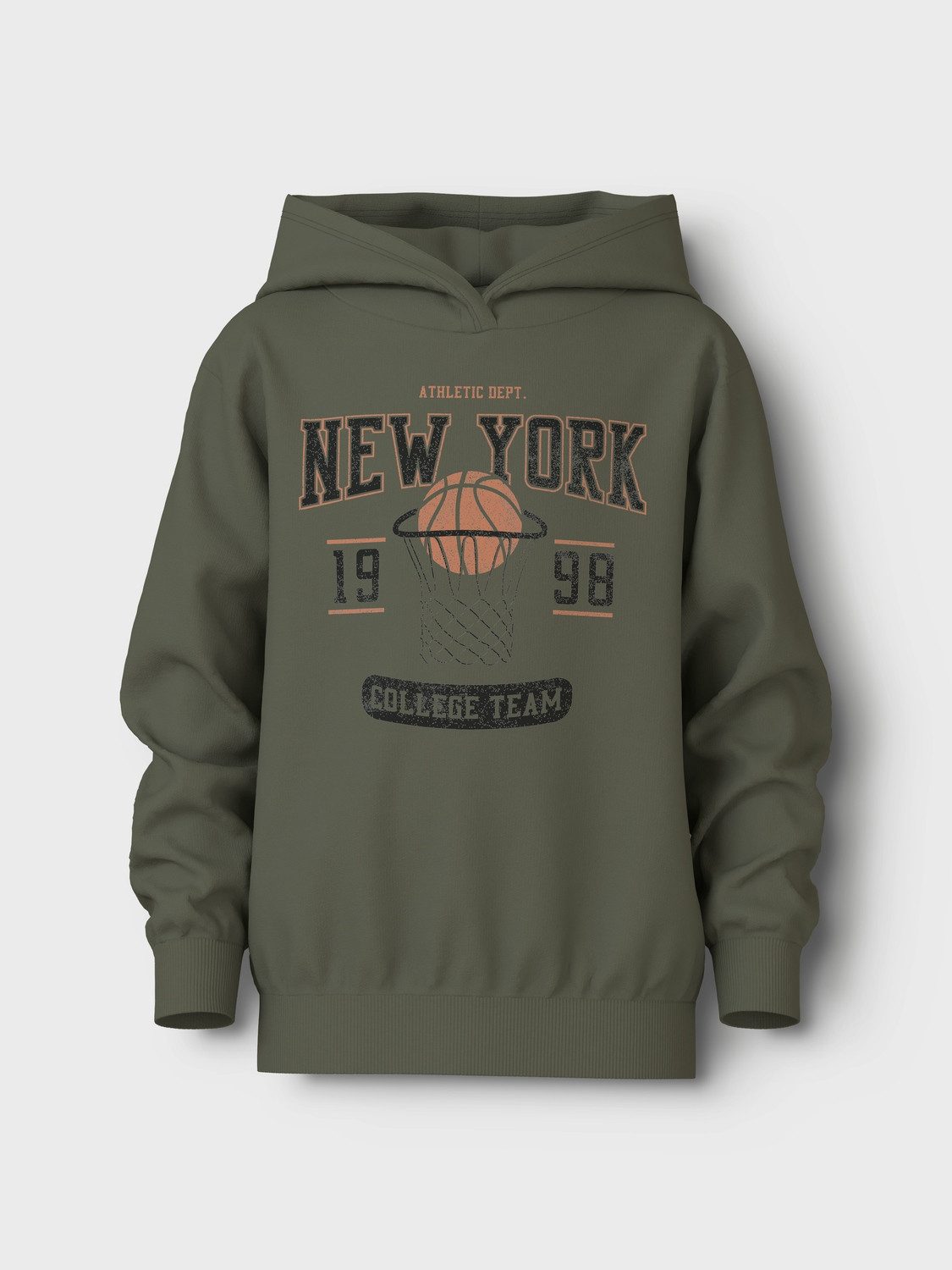 Name It Hoodie NKMVUGO LS NREG SWEAT WH BRU