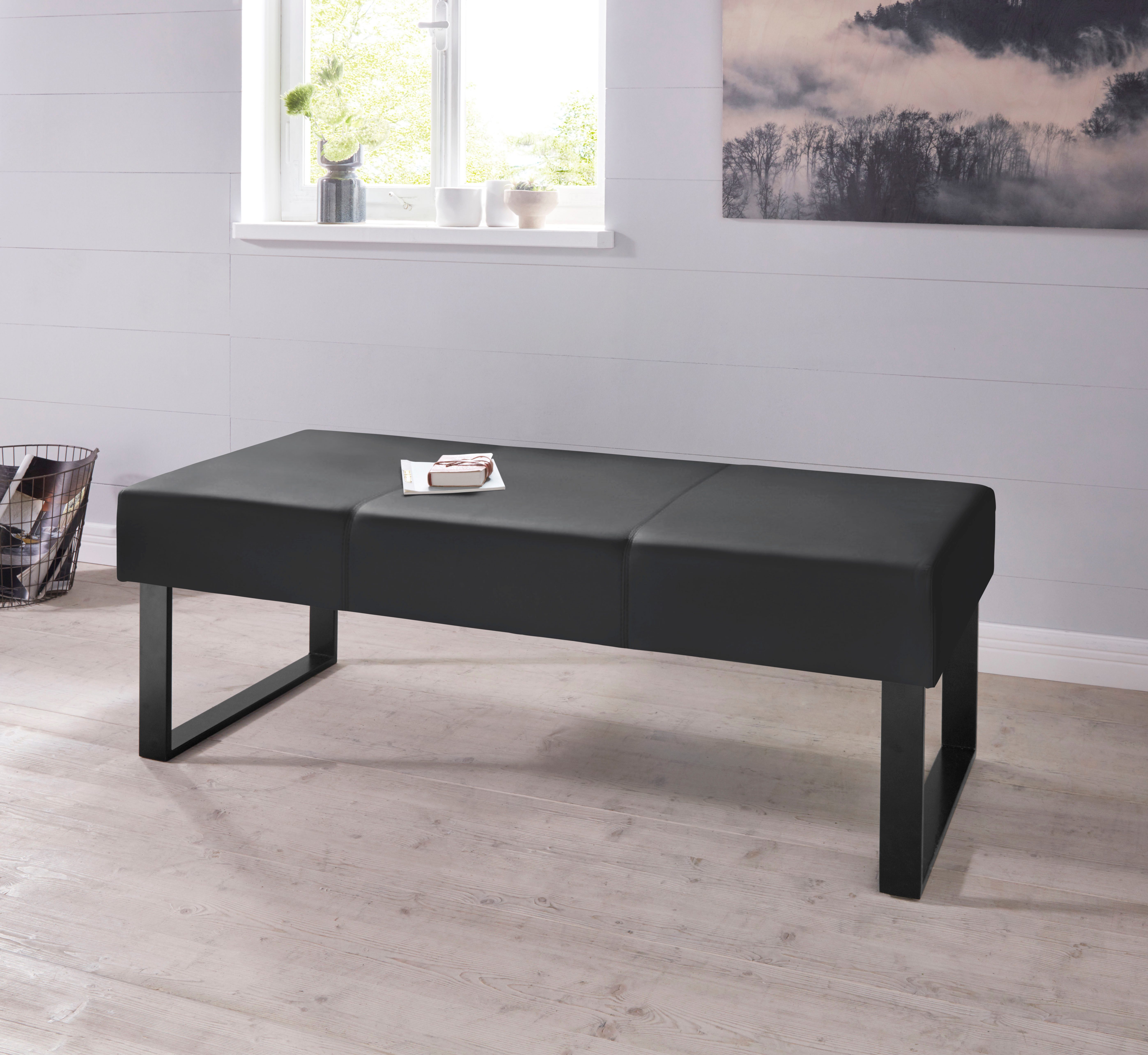 Home affaire Zitbank Oliver Breedte 140 cm, met metalen frame