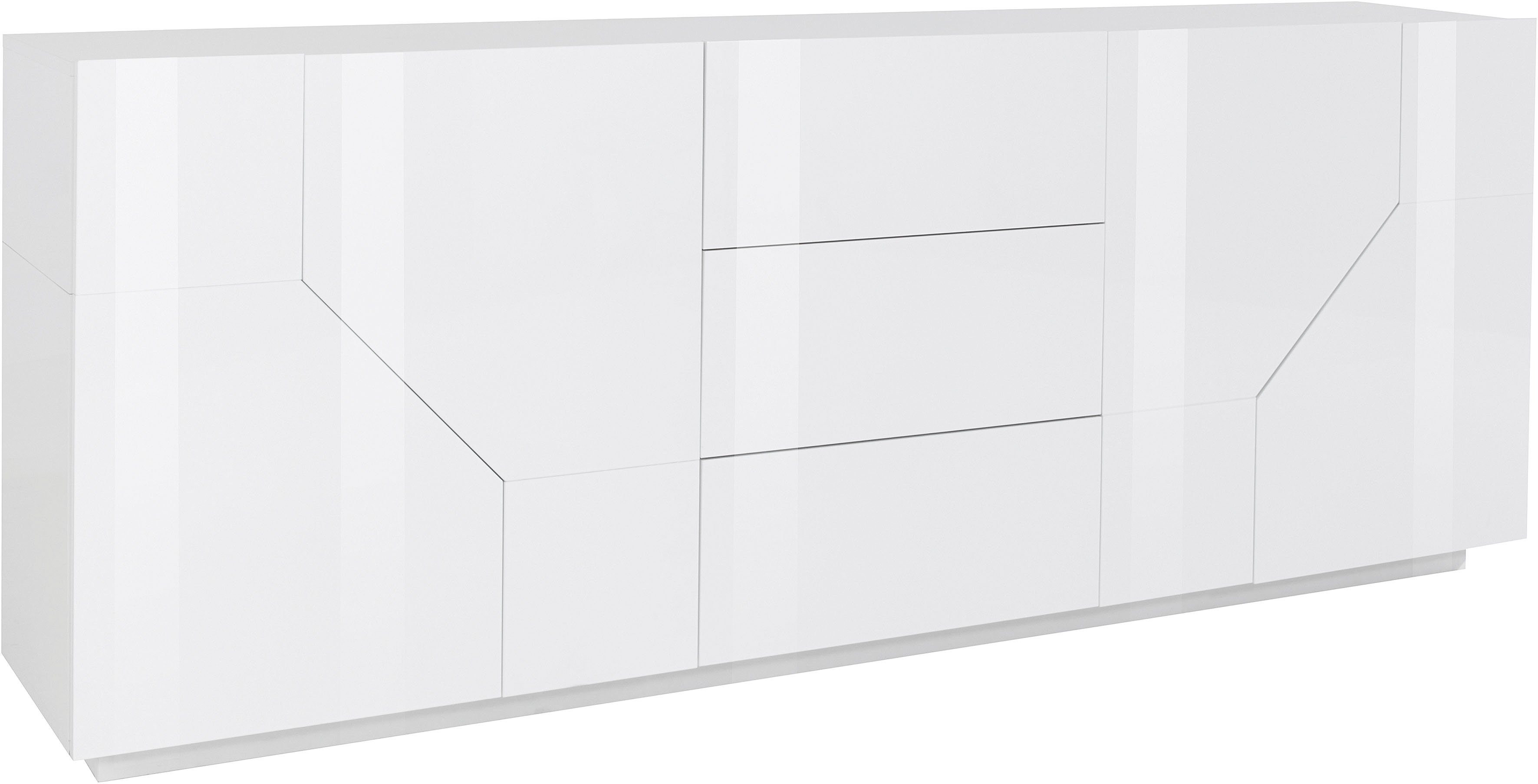 INOSIGN Dressoir ALIEN commode, kast, dressoir met 4 deuren en 3 lades
