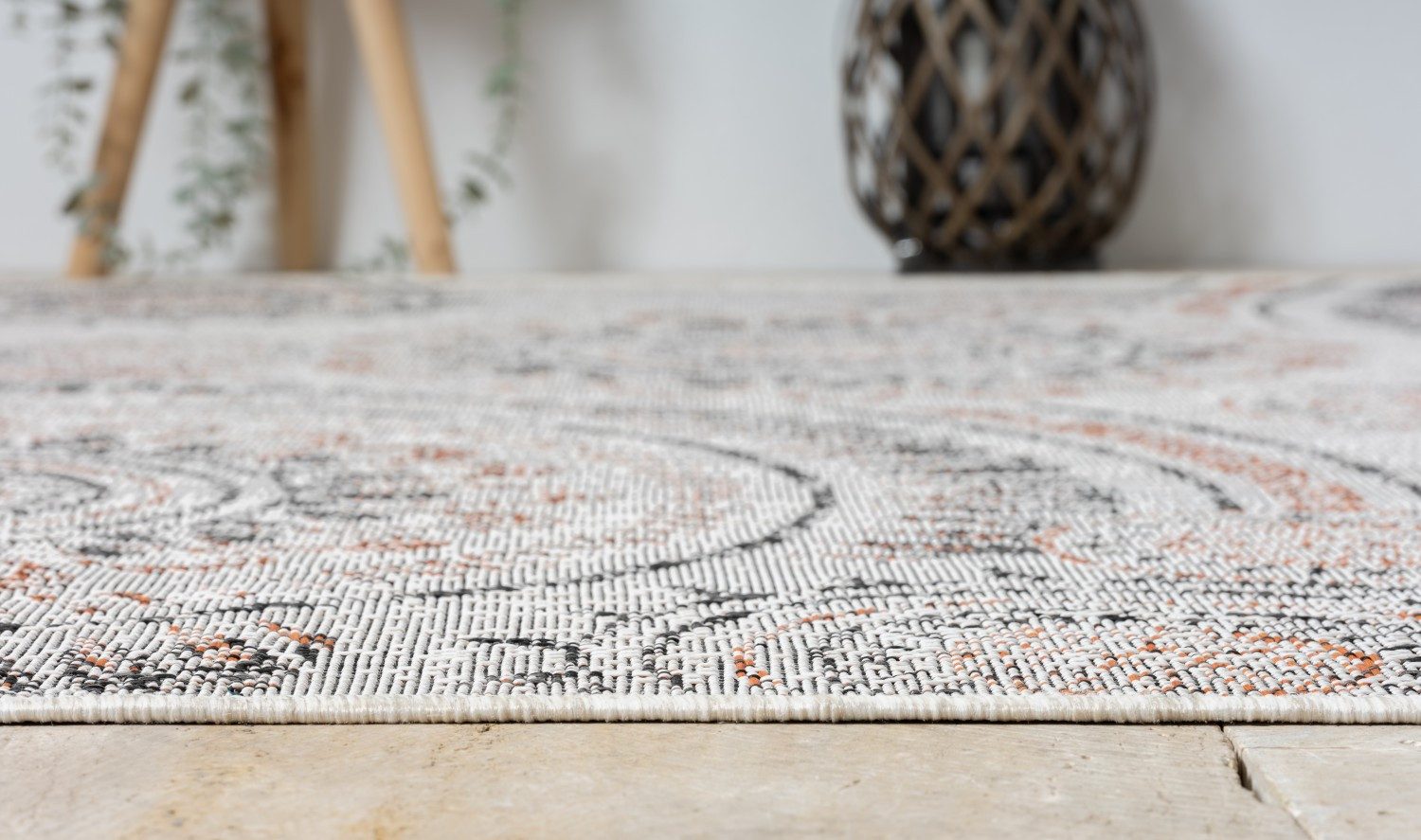 Myflair Möbel & Accessoires Vloerkleed Sonic, MAGAZIJNOPRUIMING! Ethno ontwerp, cirkels, geschikt voor buiten, balkon, terras