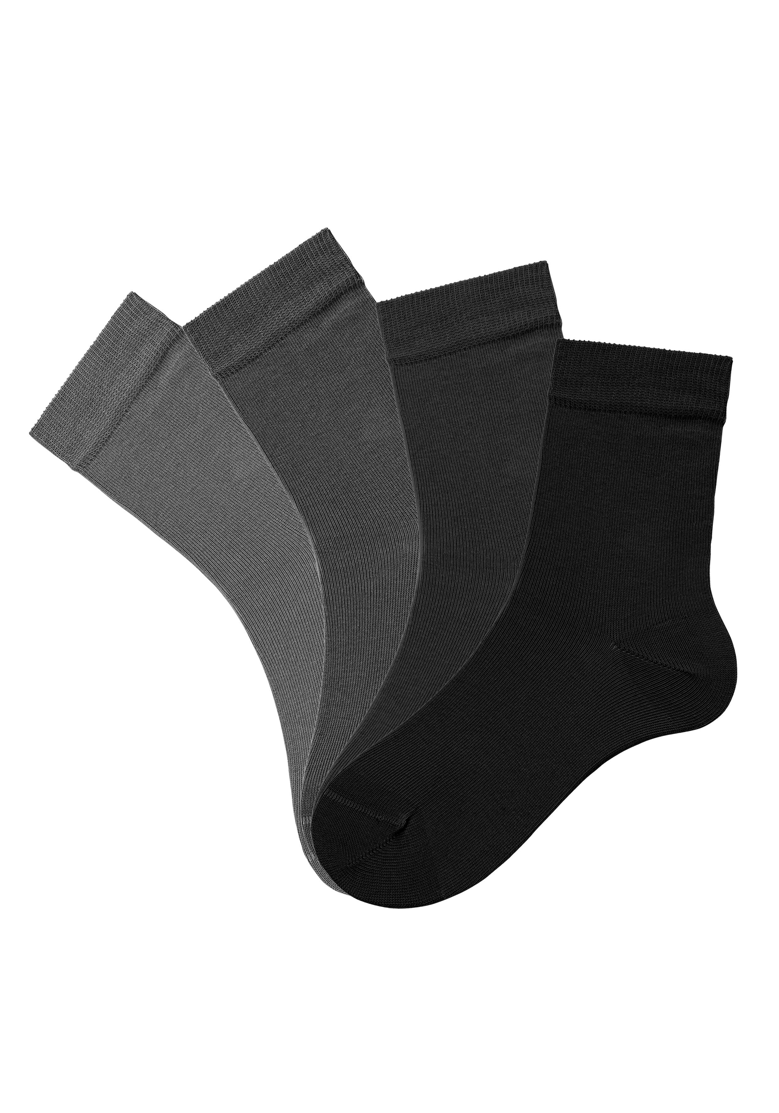H.I.S Sokken in verschillende kleurencombinaties (set, 4 paar)