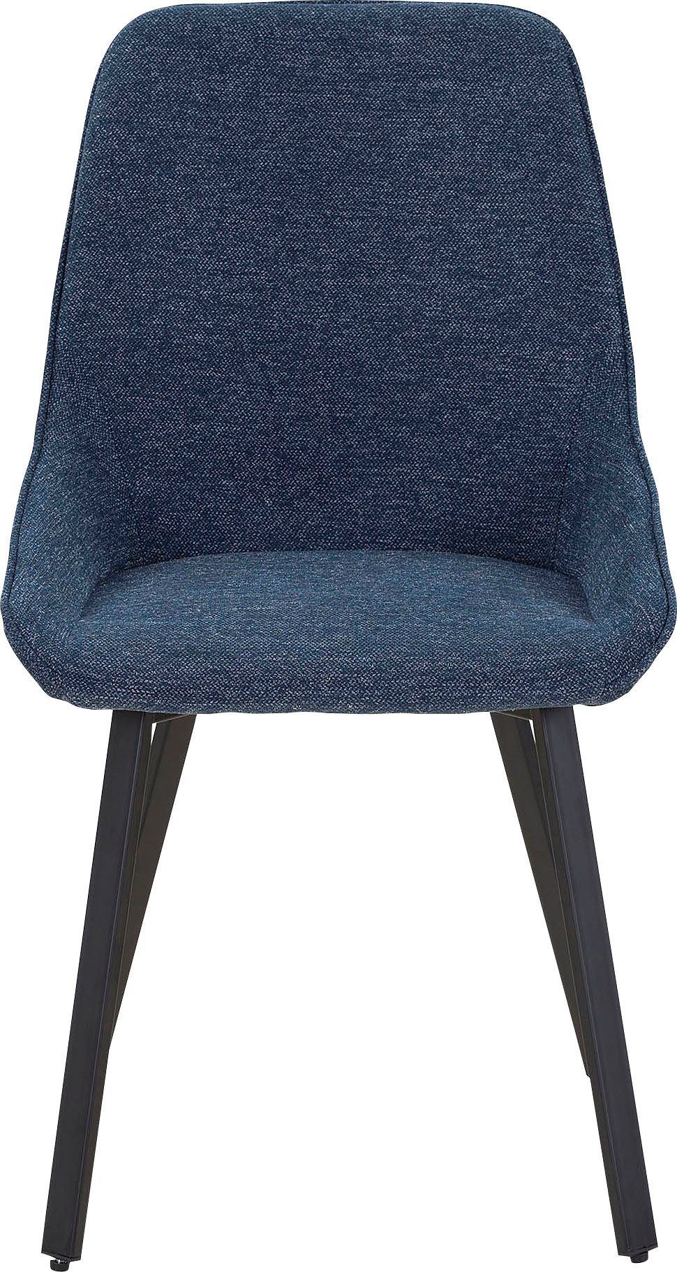 SalesFever Eetkamerstoel H 87 cm/ B 51 cm/ D 47 cm (set, 2 stuks)
