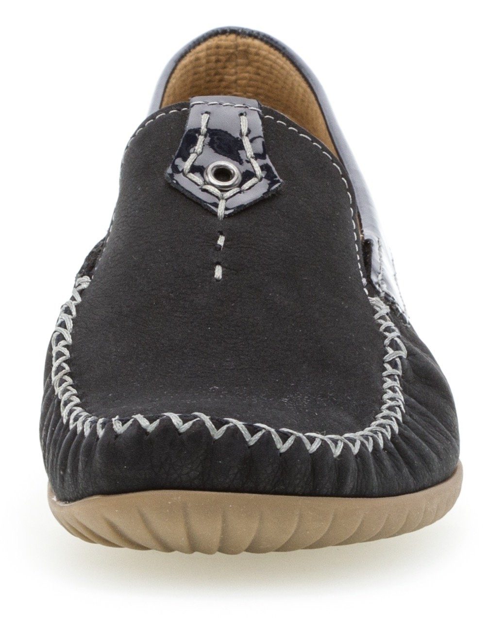 Gabor Mocassins Florence Slipper, instapschoen met elastiek, breedte G (=breed)