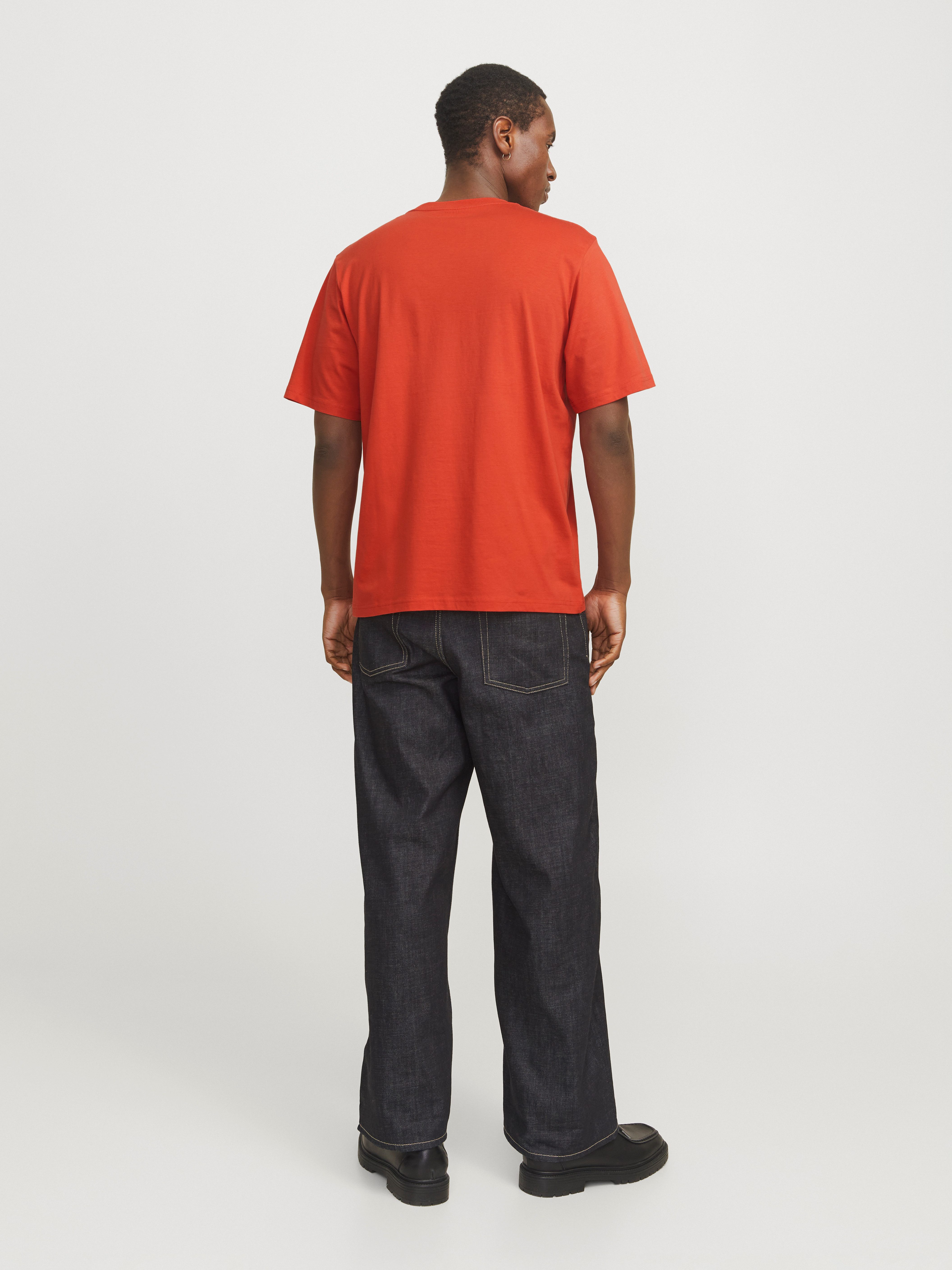 Jack & Jones Shirt met ronde hals JORVESTERBRO TEE SS CREW NECK NOOS