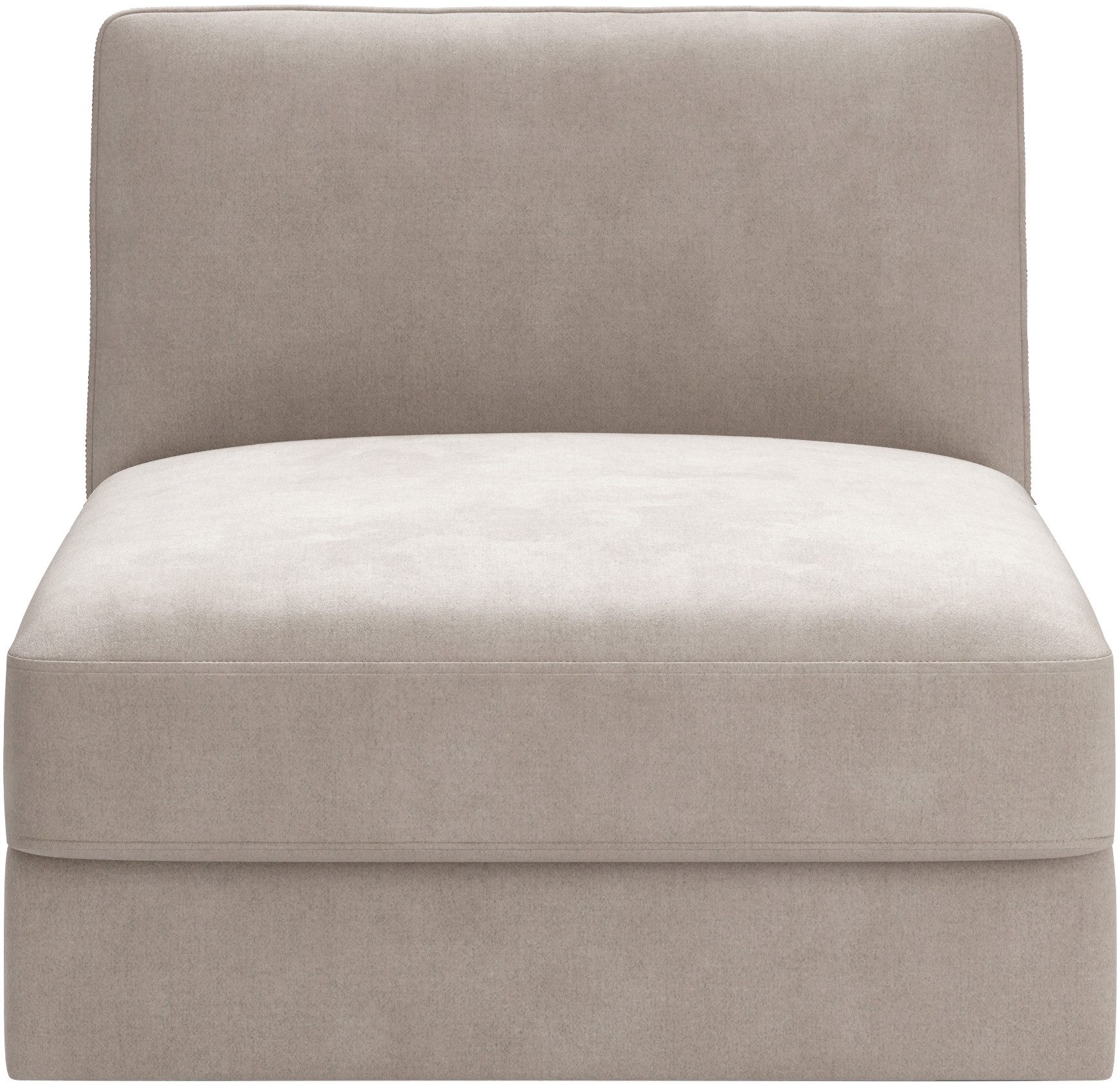 RAUM.ID Bank-middenelement Innovid Modern modulair bekledingsprogramma beige, modulaire banken