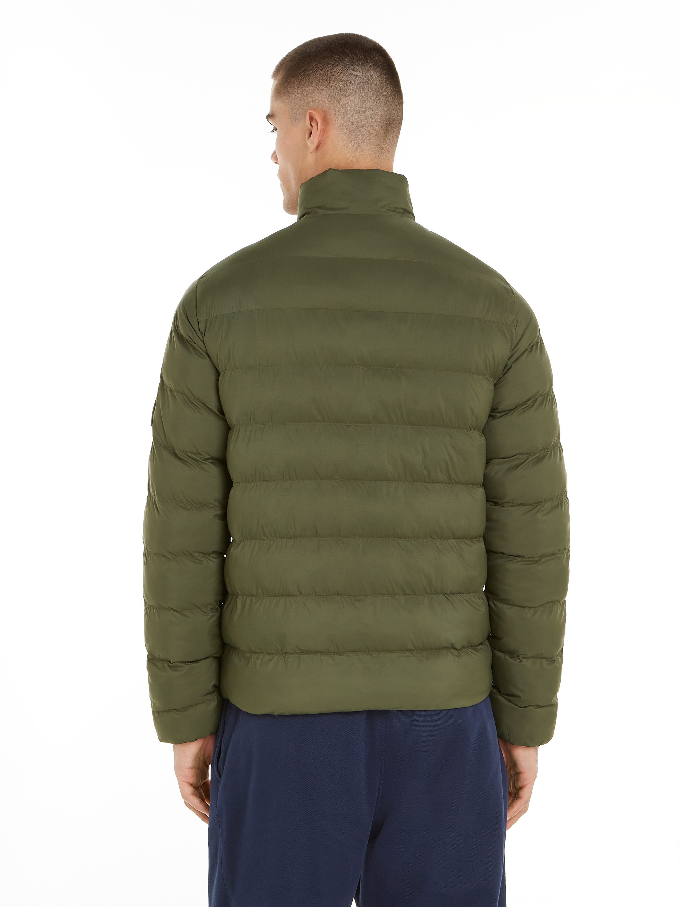 Tommy Hilfiger Gewatteerde jas MID WEIGHT STAND COLLAR JACKET