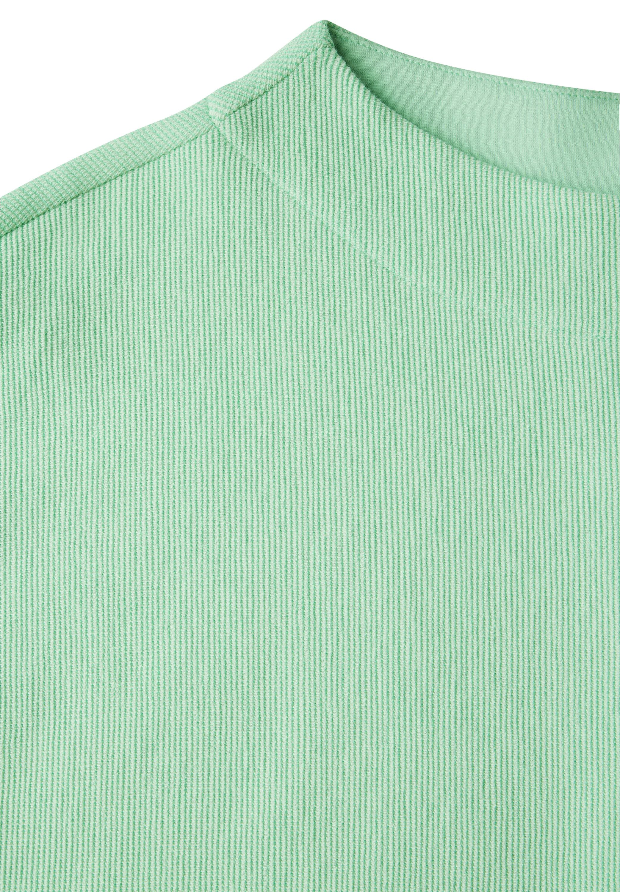 STREET ONE Shirt met 3/4 mouwen 3/4 mouw met fijne structuur